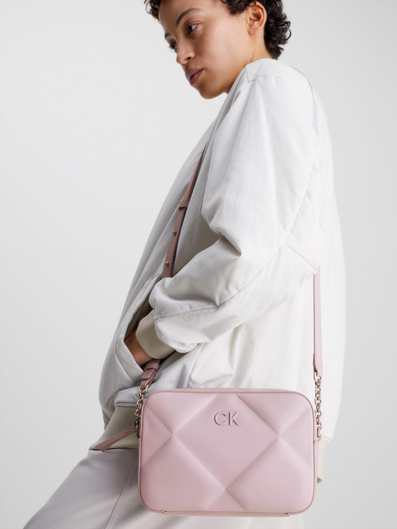 Bandolera Re-Lock Quilt Morado Calvin Klein-4