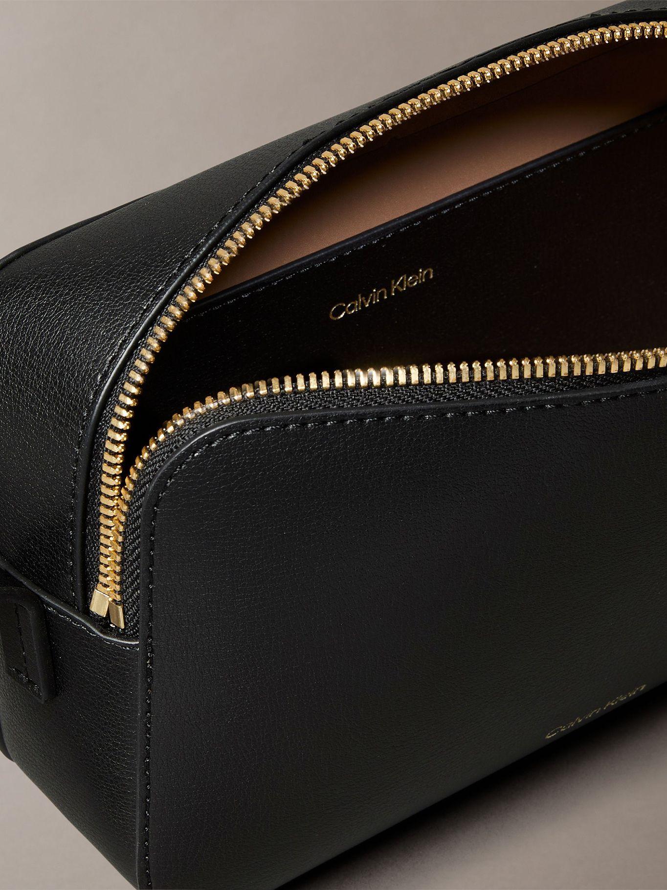 Bandolera Con Cierre De Cremallera Negro Calvin Klein-3