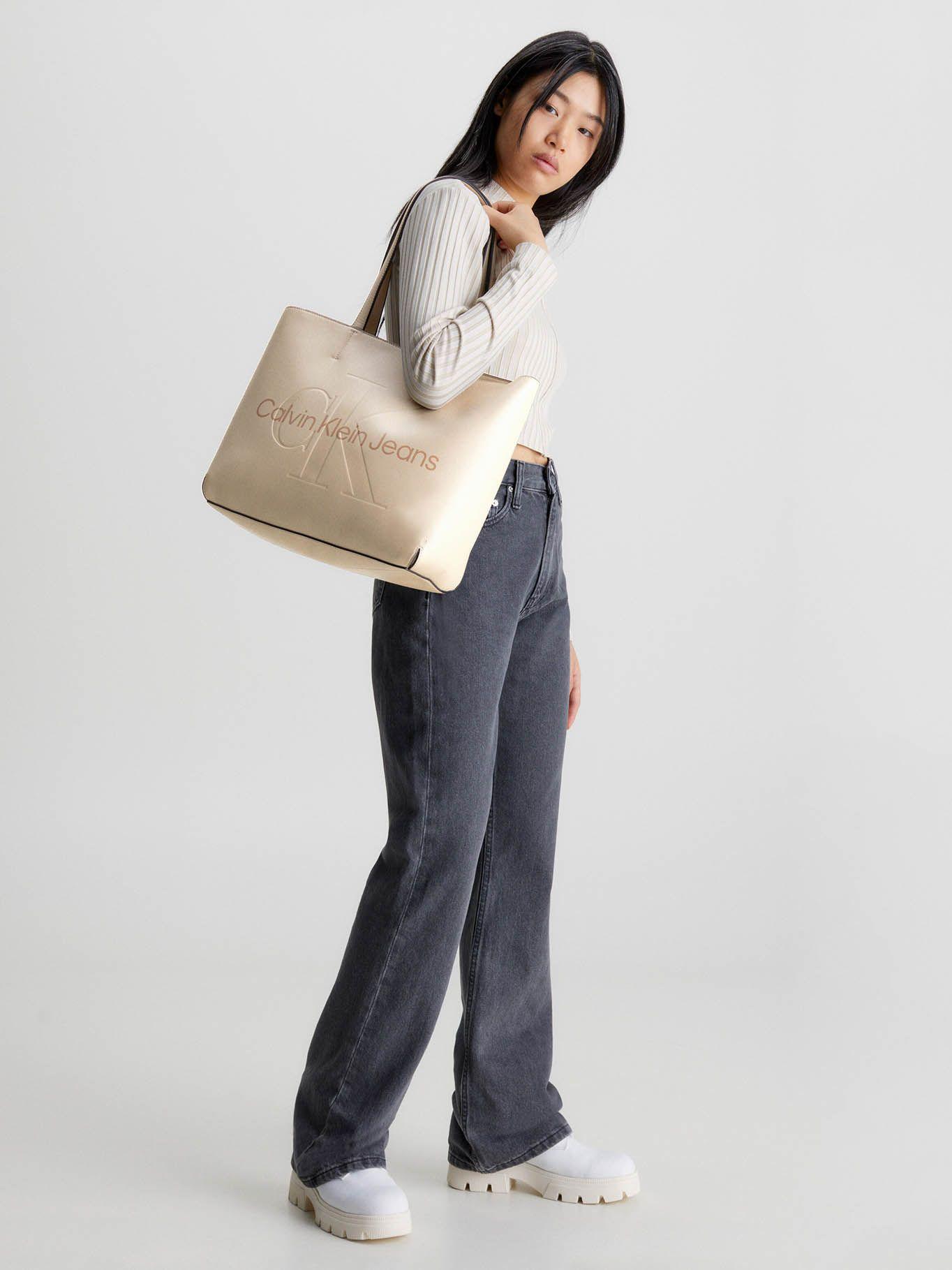 Bolso tote Beige Calvin Klein-2