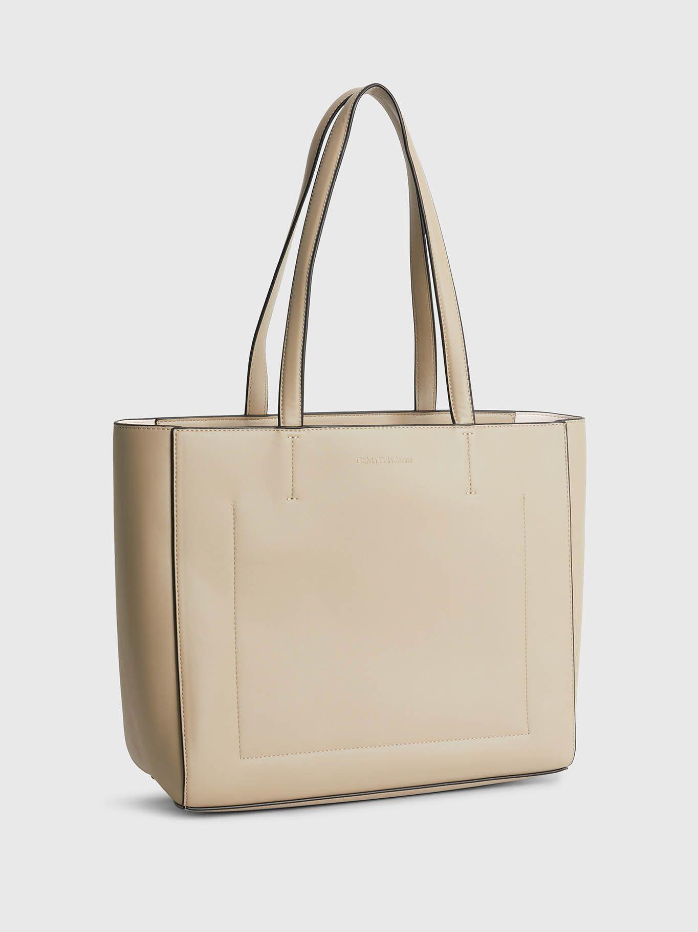 Bolso tote Beige Calvin Klein-1