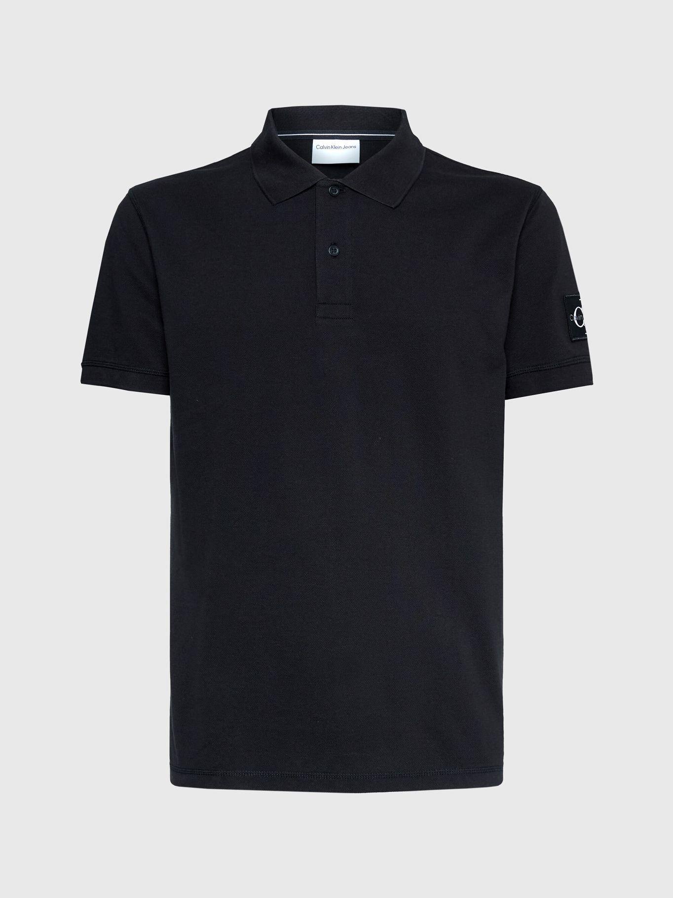 Polo Badge Negro Calvin Klein-4