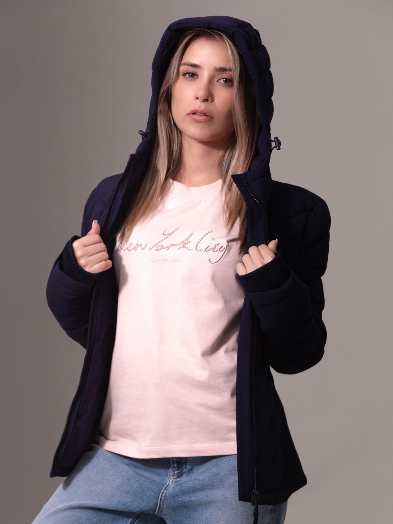 Parka Stretch Packbale Azul Calvin Klein-4