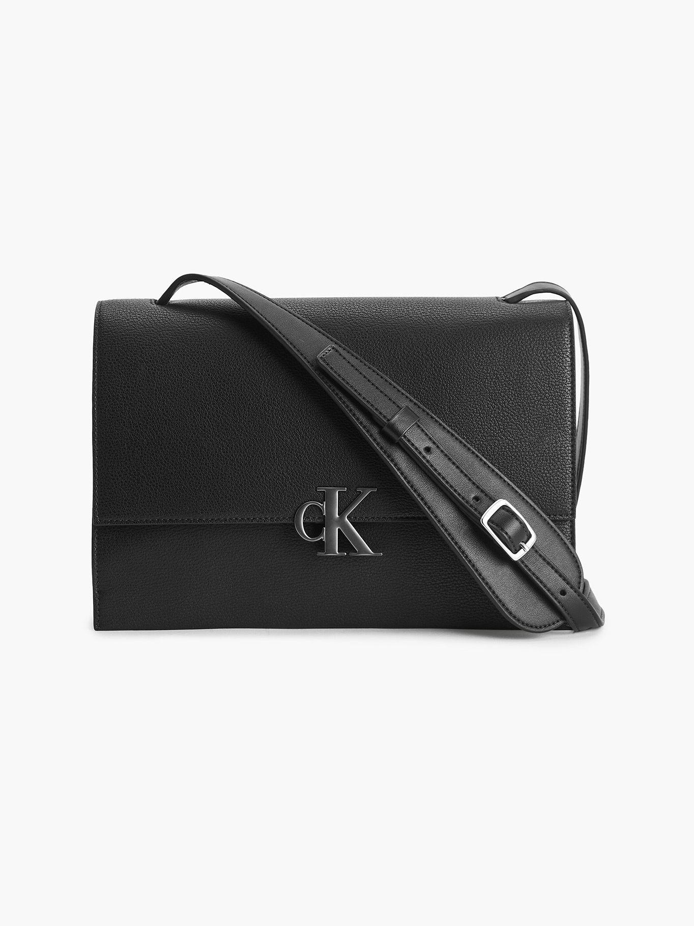Cartera Xbody Minimal Monogram Negro Calvin Klein-0