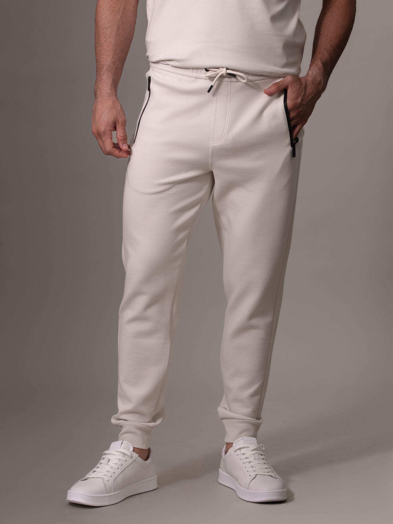 Jogger Lux Tech Crema Calvin Klein-0
