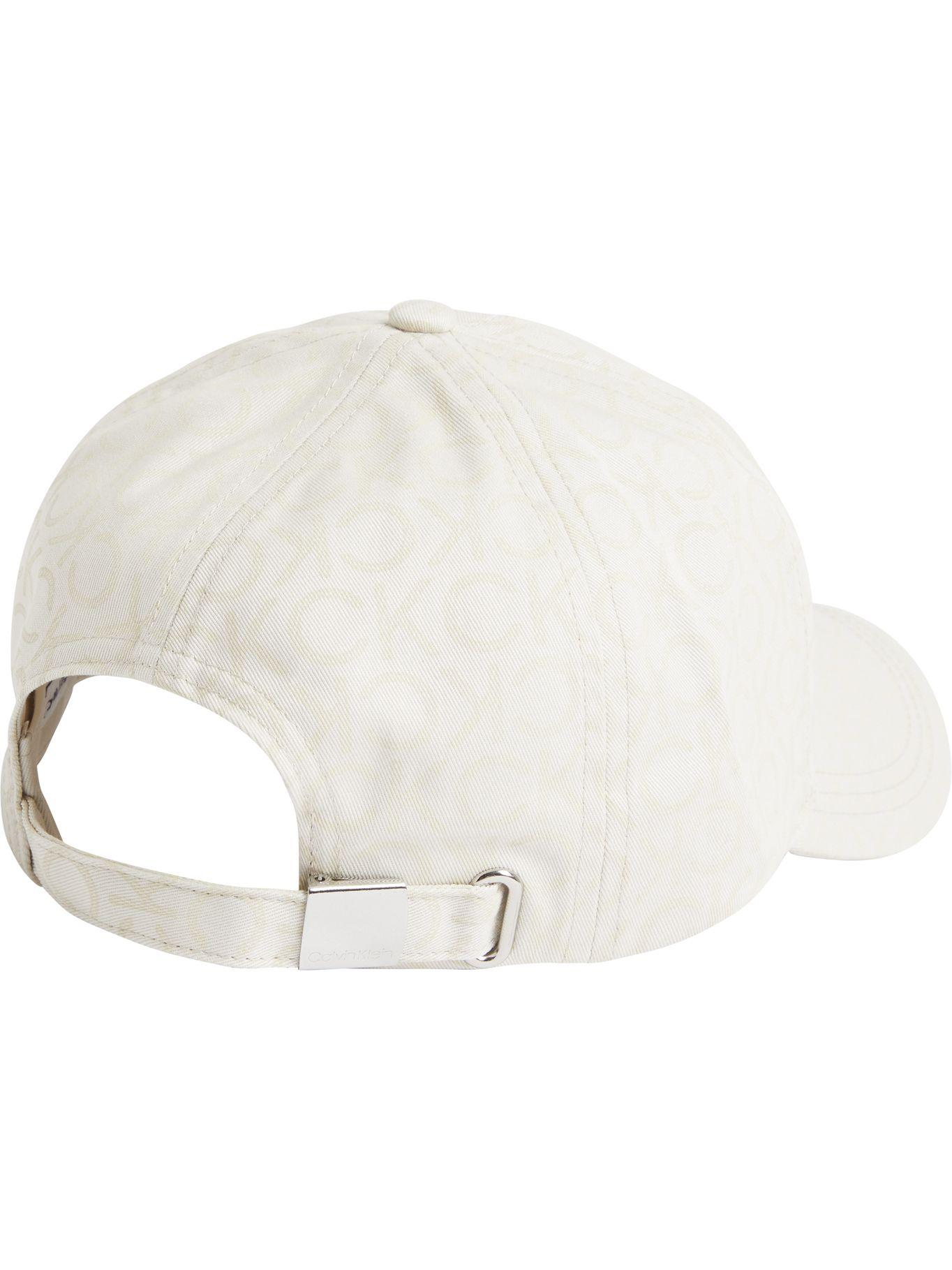 Gorra con logo Blanco Calvin Klein-1