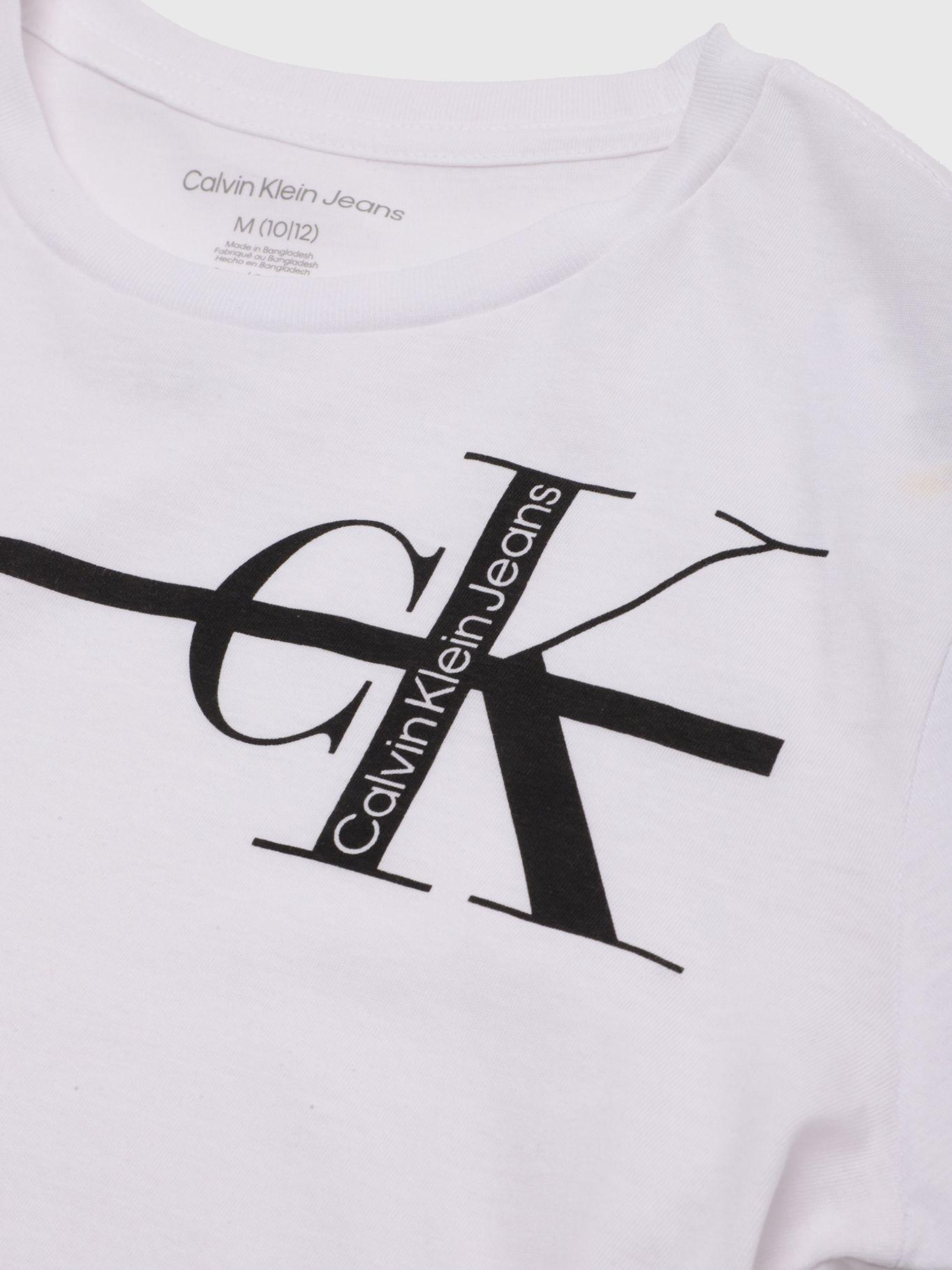 Polera Niño Limbo 100 Blanco Calvin Klein-2