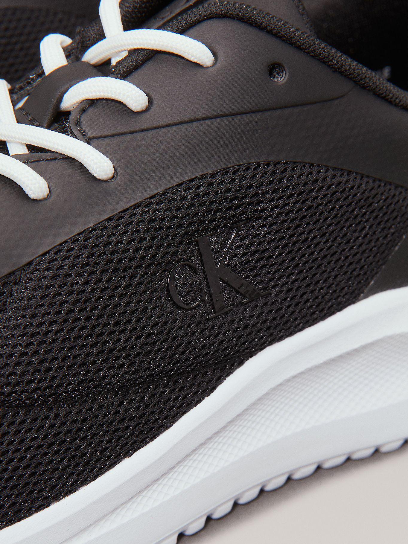 Zapatillas Eva Runner Low Mesh Negro Calvin Klein-6