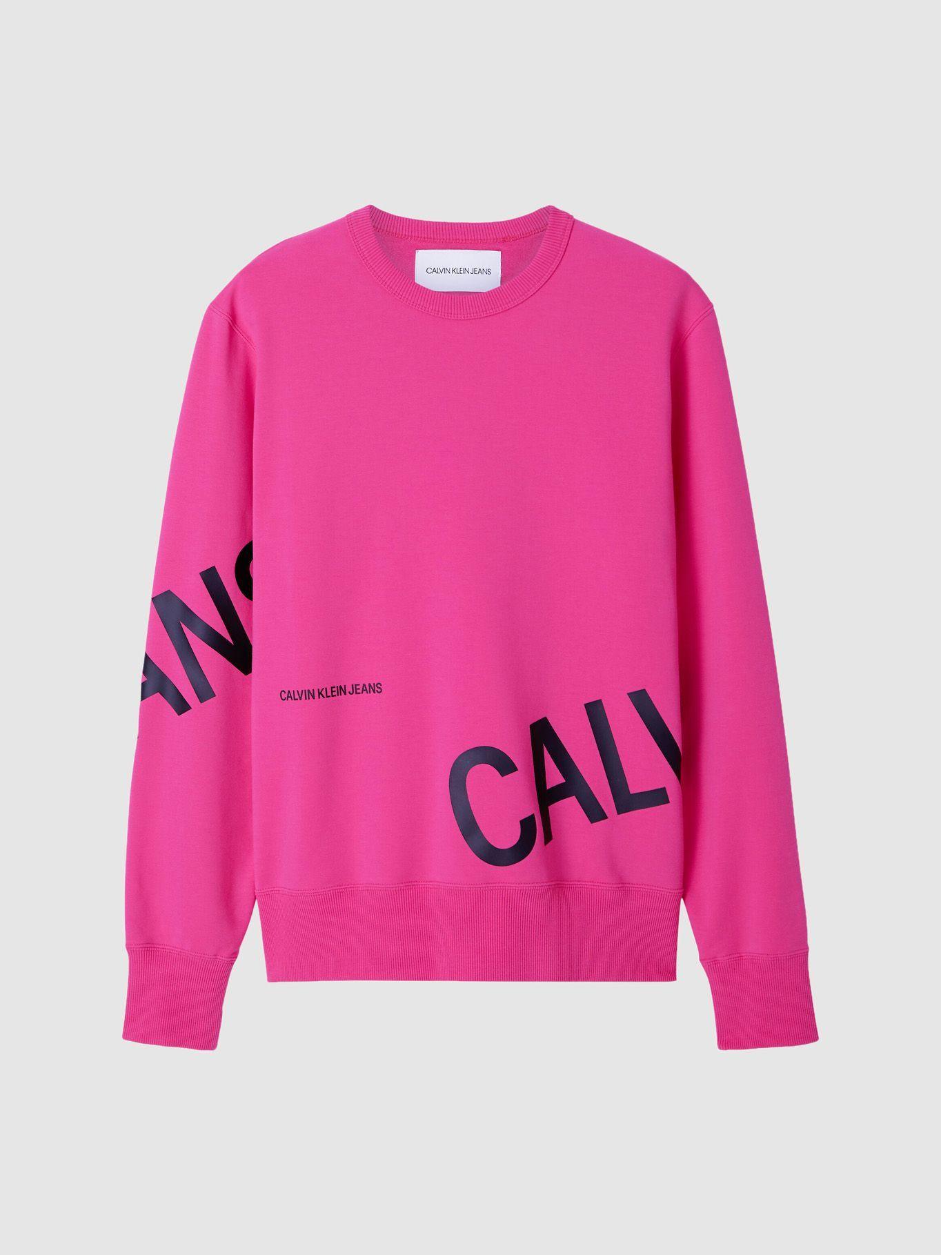 Polerón Stretch Logo Fucsia Calvin Klein-4