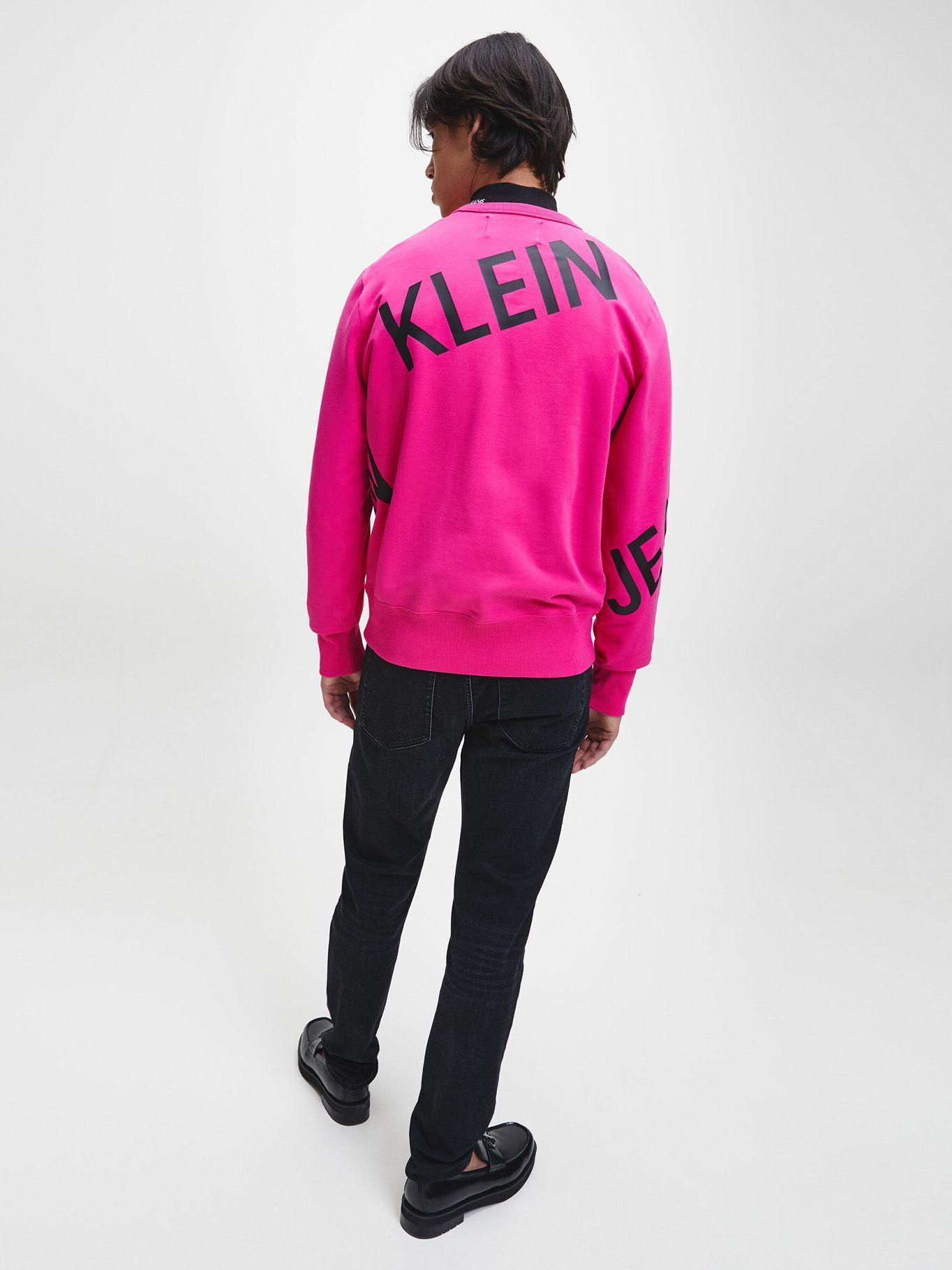 Polerón Stretch Logo Fucsia Calvin Klein-1