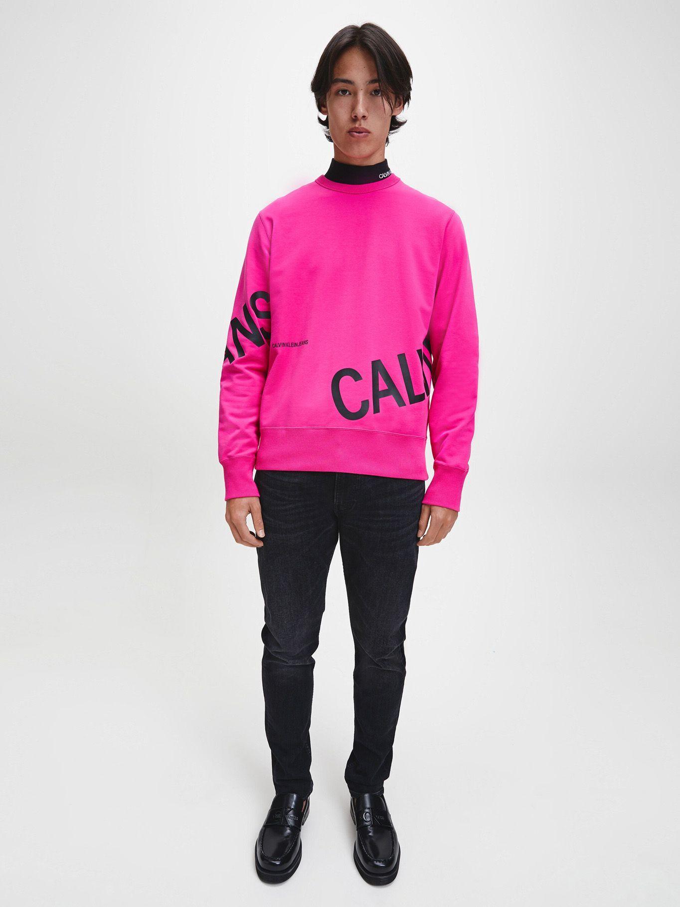 Polerón Stretch Logo Fucsia Calvin Klein-0