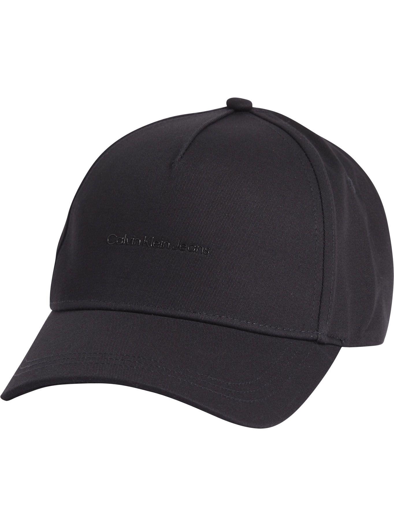 Gorra con logotipo bordado Negro Calvin Klein-0
