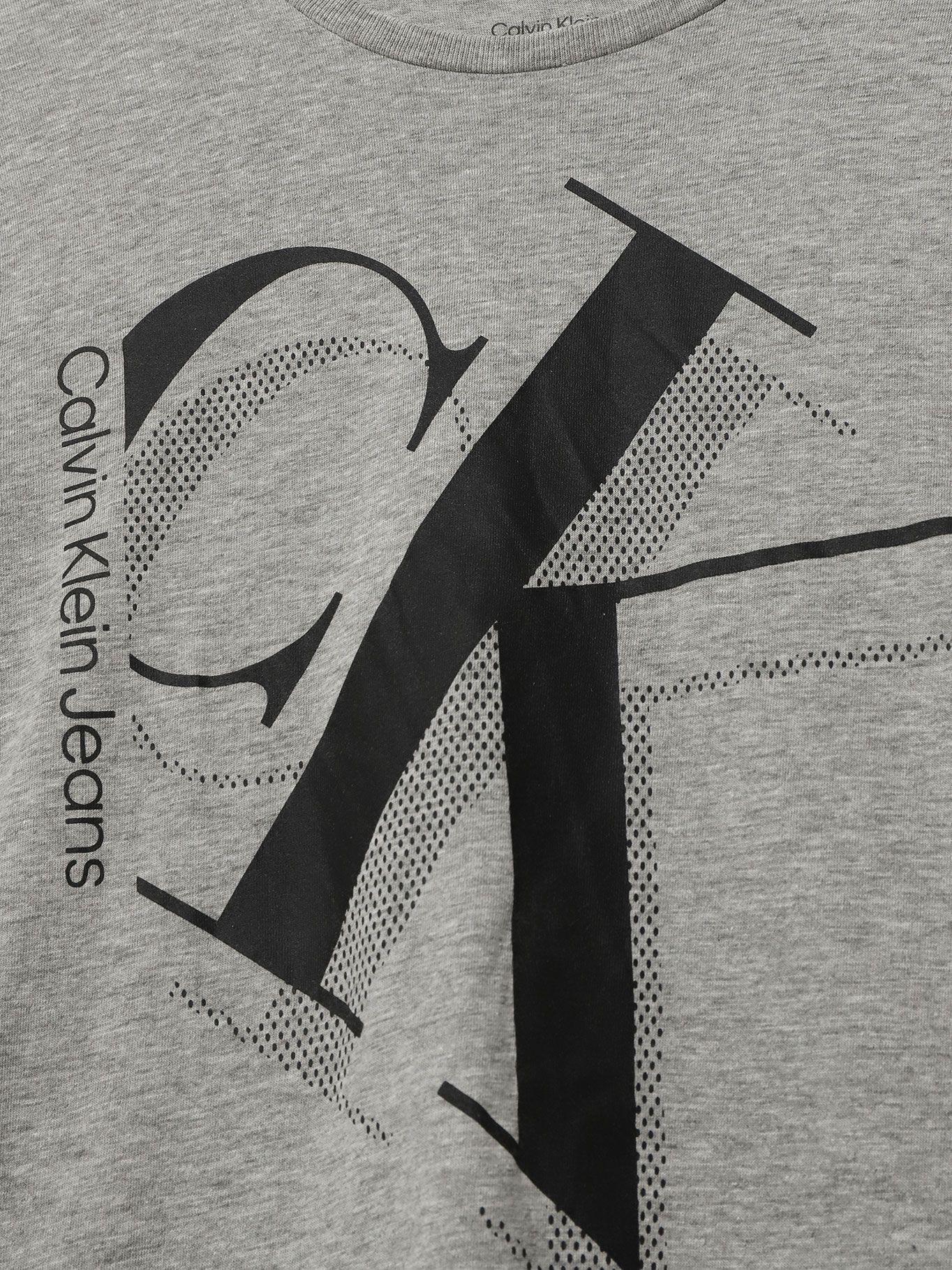 Polera Niño Shadow Drop Gris Calvin Klein-3