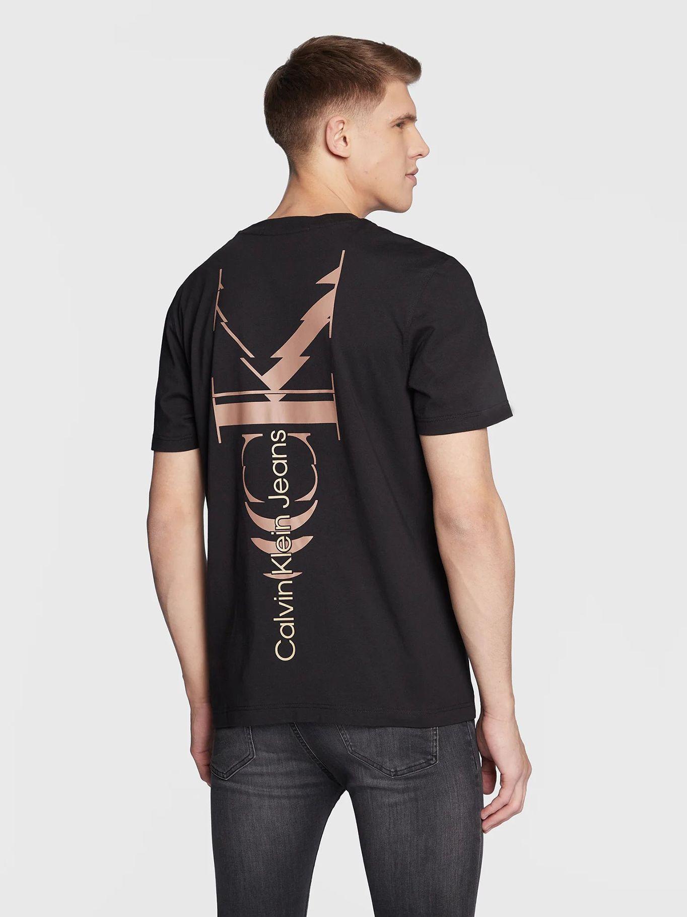 Camiseta con logo Negro Calvin Klein J30J322632-BEH-2