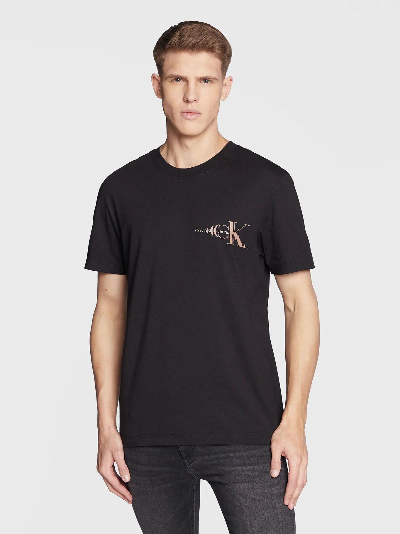 Camiseta con logo Negro Calvin Klein J30J322632-BEH-0