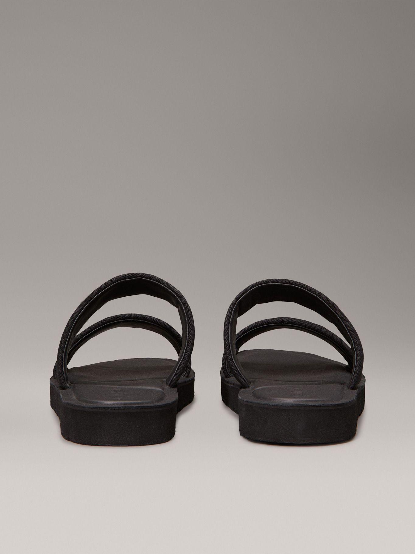 Sandalias de Lona Negro Calvin Klein BEH-1