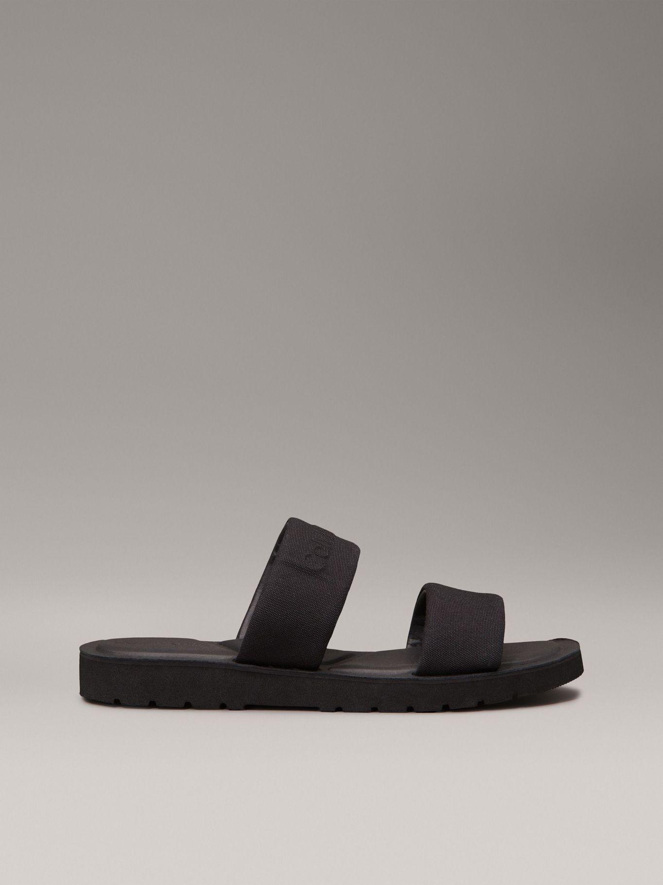 Sandalias de Lona Negro Calvin Klein BEH-4