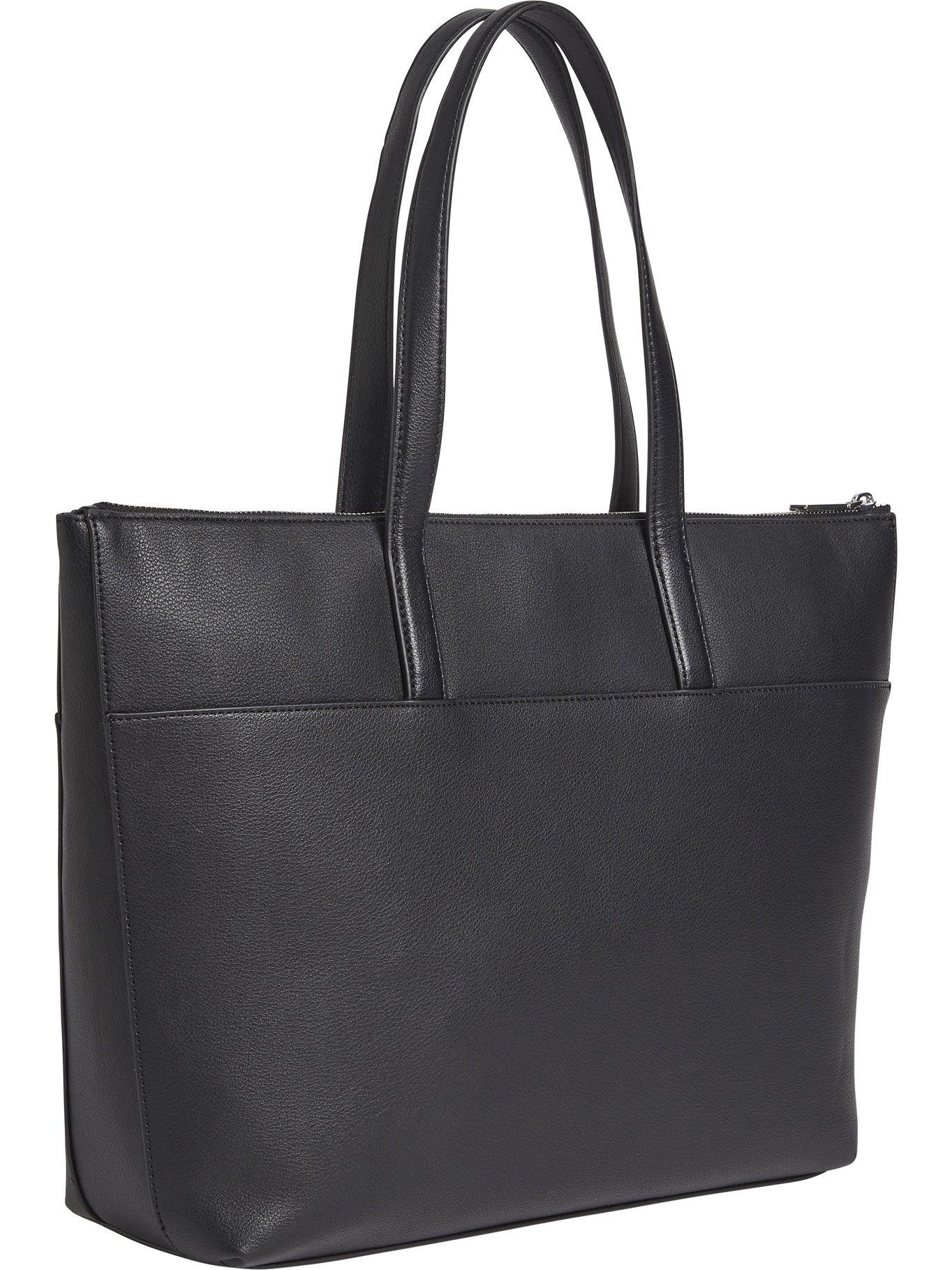 Cartera Shopper CK Must Pocket Negro Calvin Klein-1