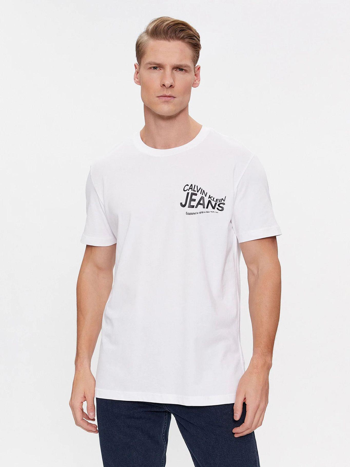 Polera Future Motion Graphic Blanco Calvin Klein-0