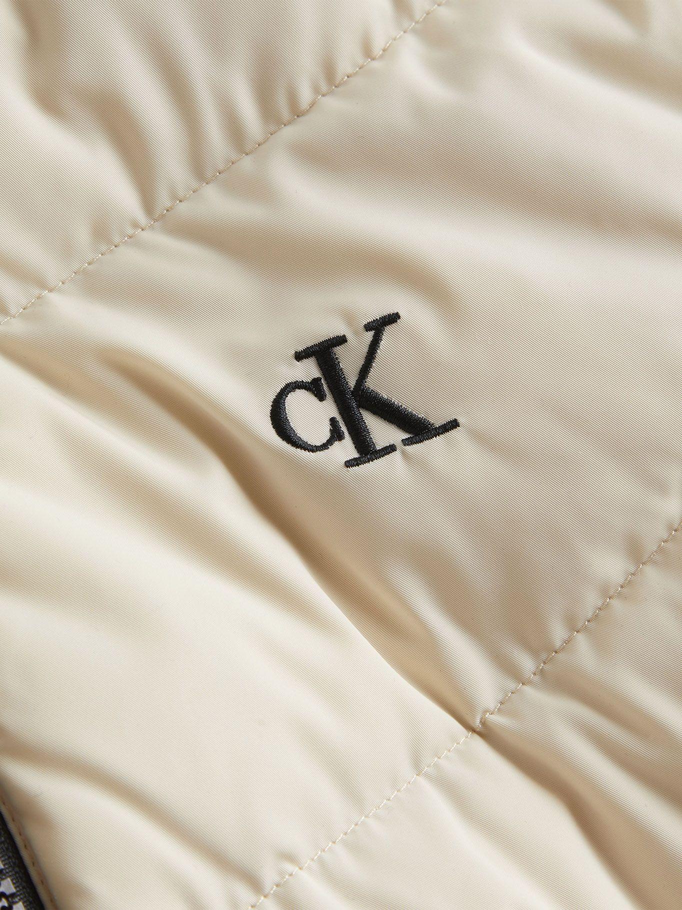 Parka Fitted Down Puffer Crema Calvin Klein-1
