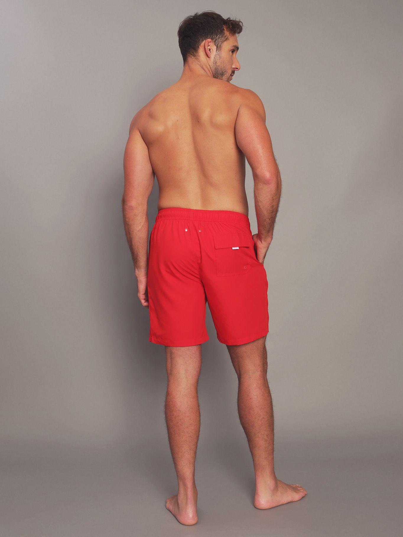 Traje de Baño Core Solids Rojo Calvin Klein-2