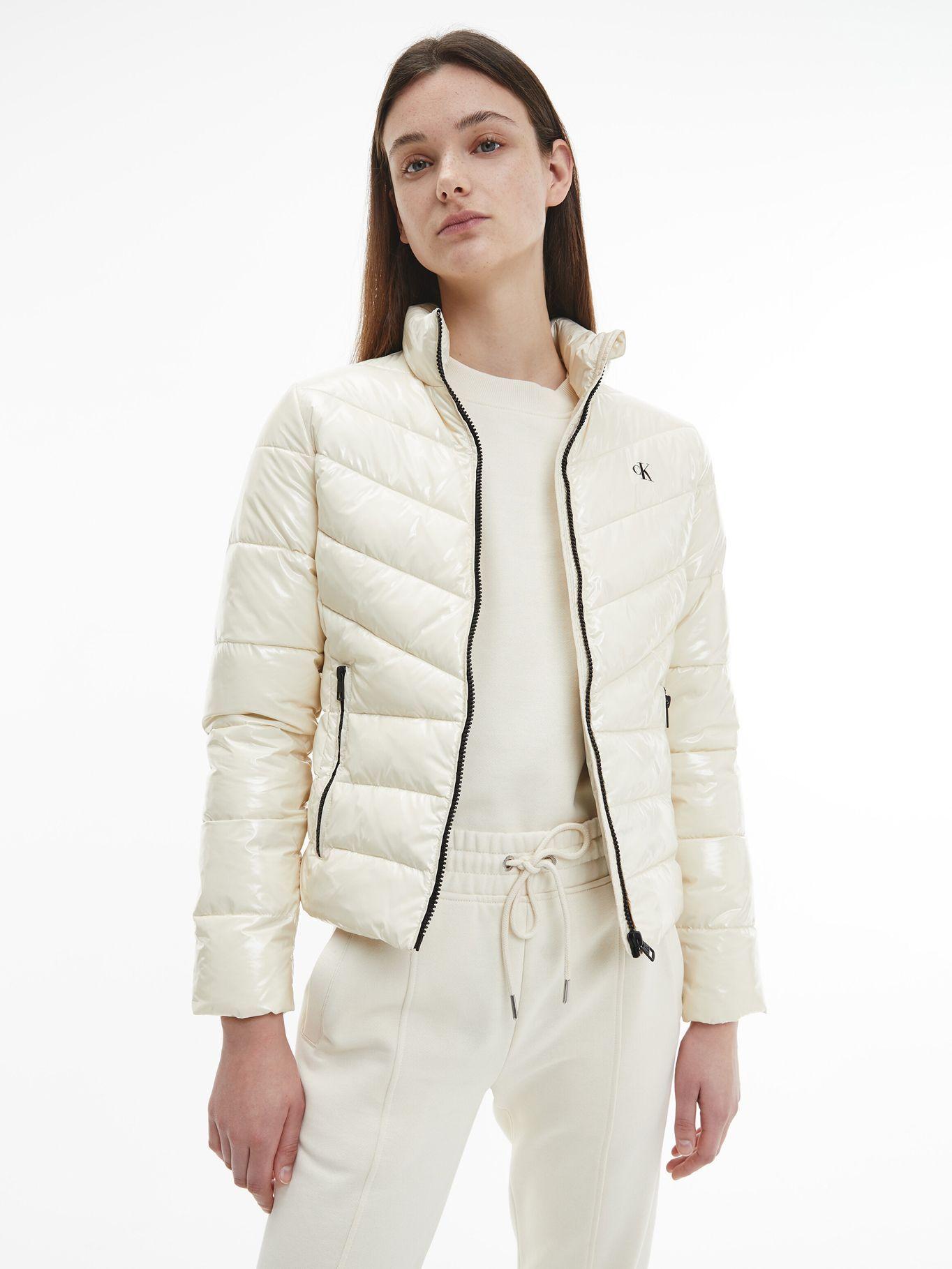Parka Glossy Padded Beige Calvin Klein-3
