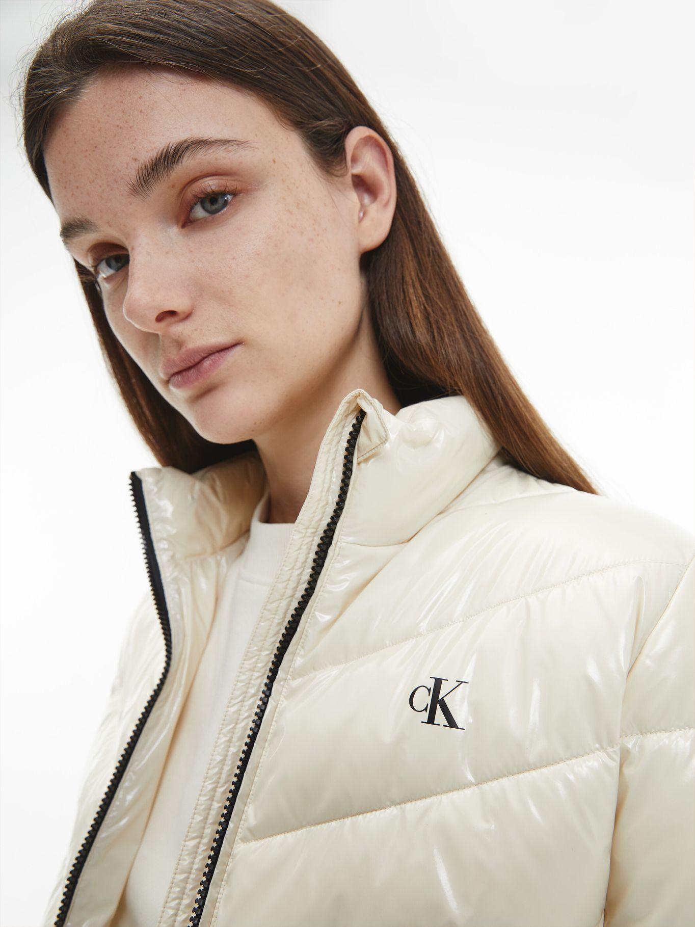 Parka Glossy Padded Beige Calvin Klein-2