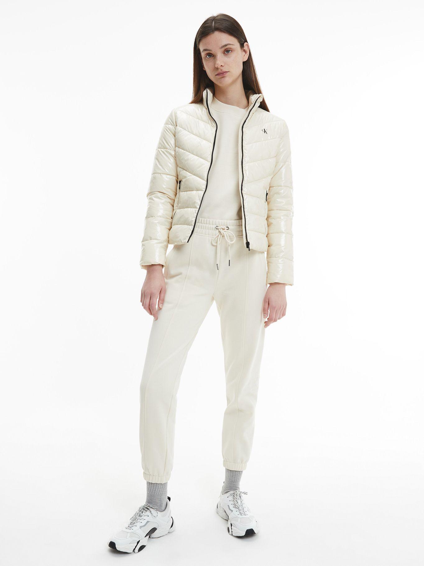 Parka Glossy Padded Beige Calvin Klein-0