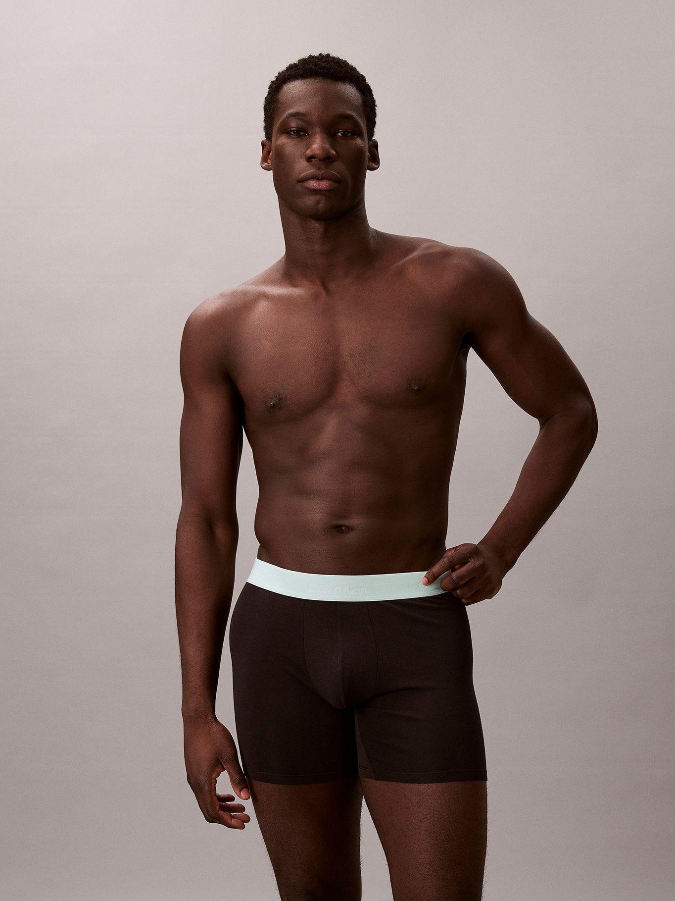 Pack de 3 Bóxers Brief Icon Stretch Negro Calvin Klein-1