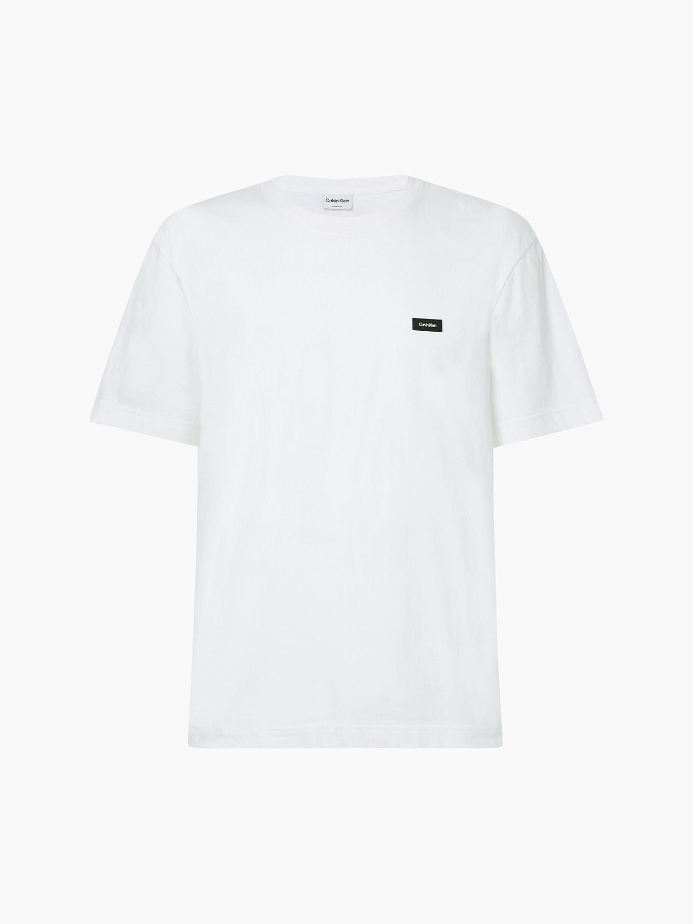 Polera Cotton Comfort Fit Blanco Calvin Klein-4