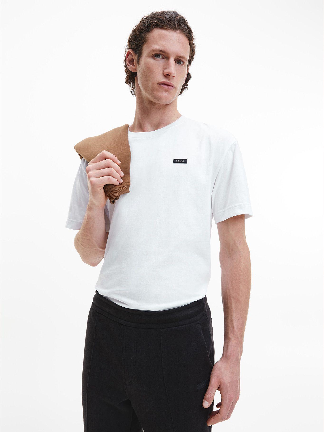 Polera Cotton Comfort Fit Blanco Calvin Klein-0