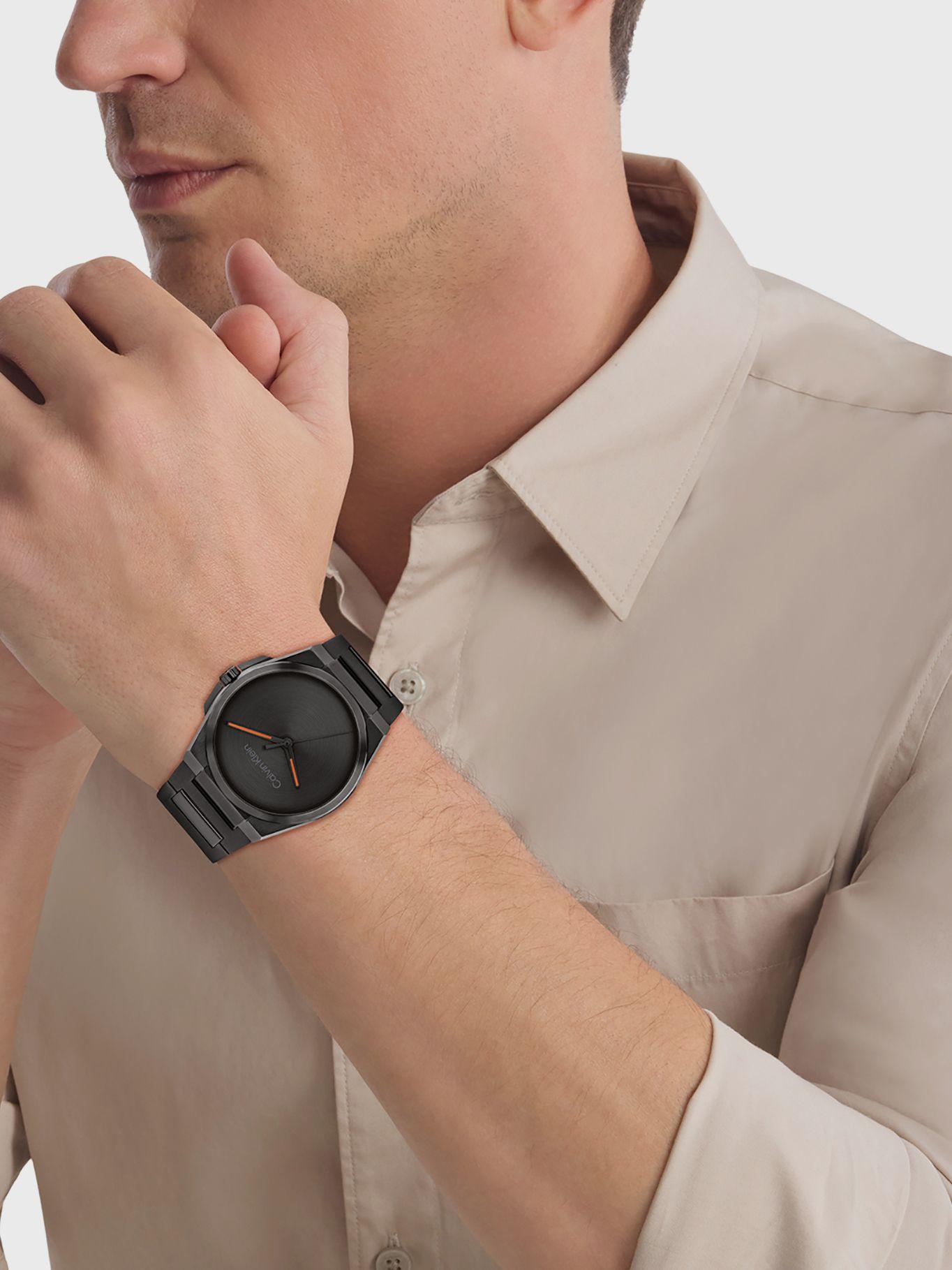 Reloj Meta Minimal Negro Calvin Klein-3