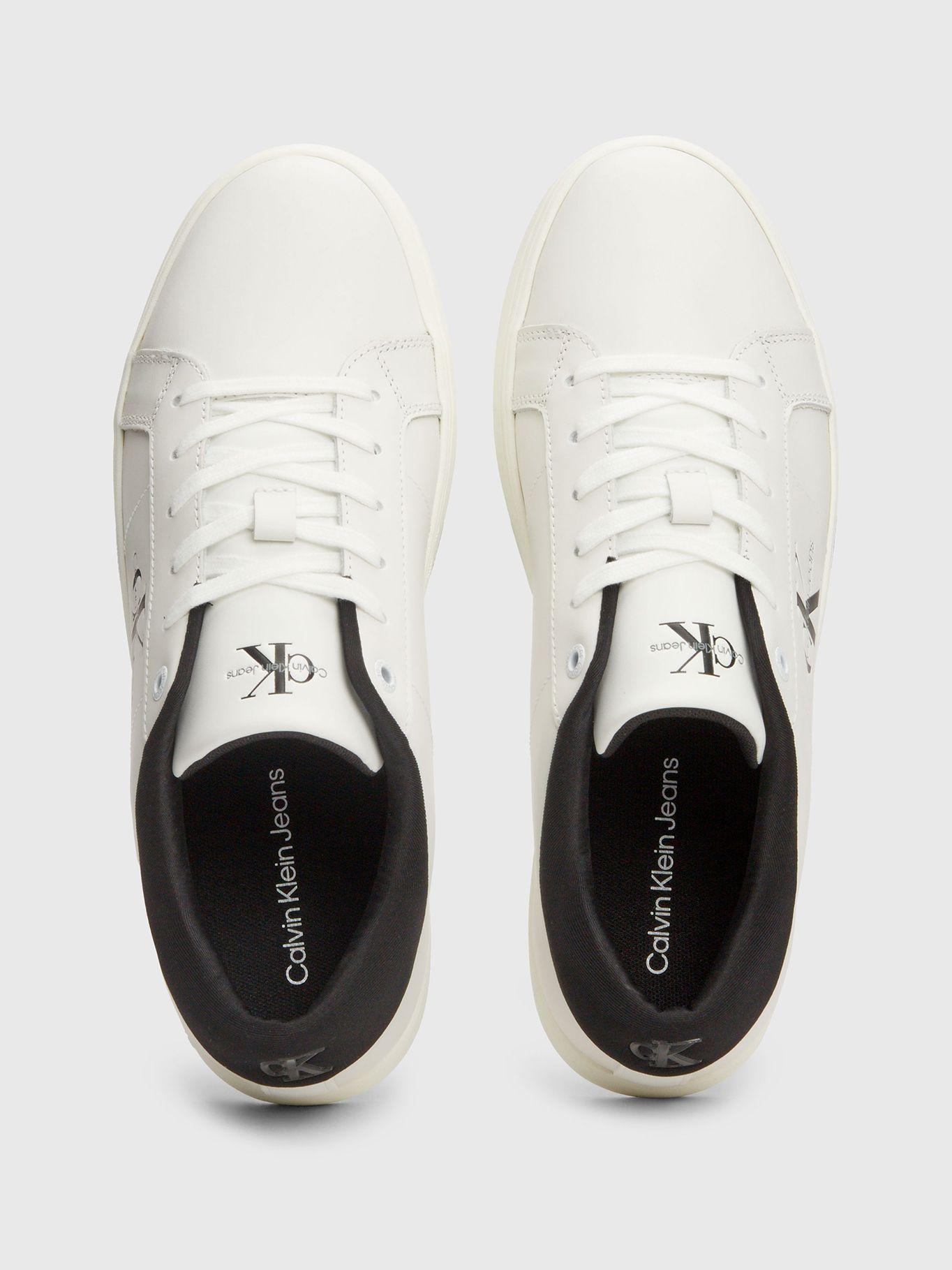 Zapatilla Cuero Classic Cupsole Low Blanco Calvin Klein-2
