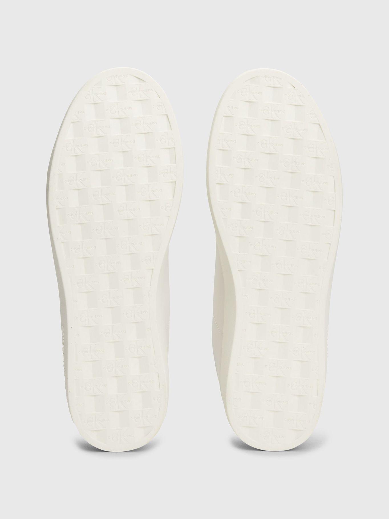 Zapatilla Cuero Classic Cupsole Low Blanco Calvin Klein-3