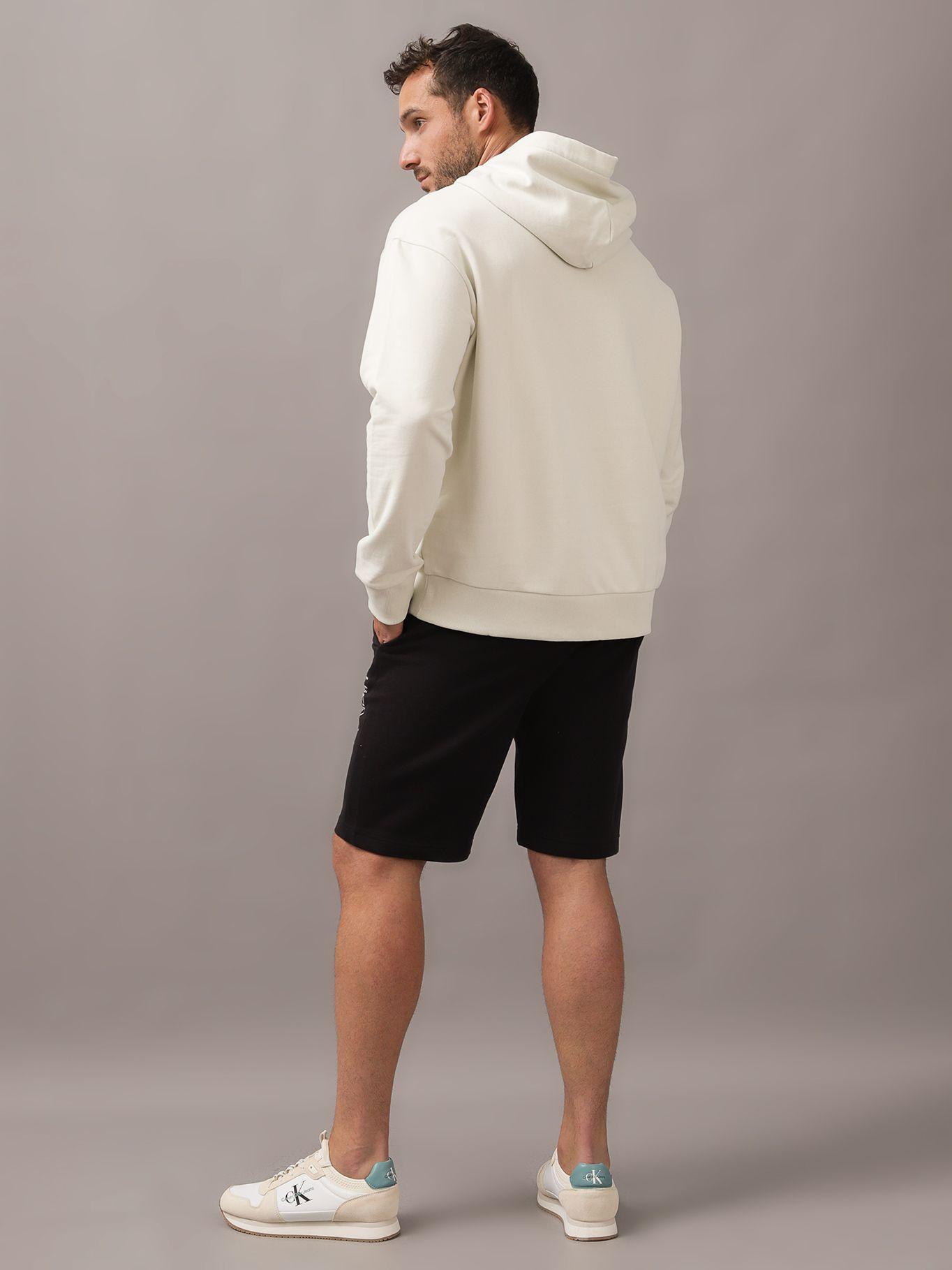 Polerón con Gorro Cotton Comfort Blanco Calvin Klein-2
