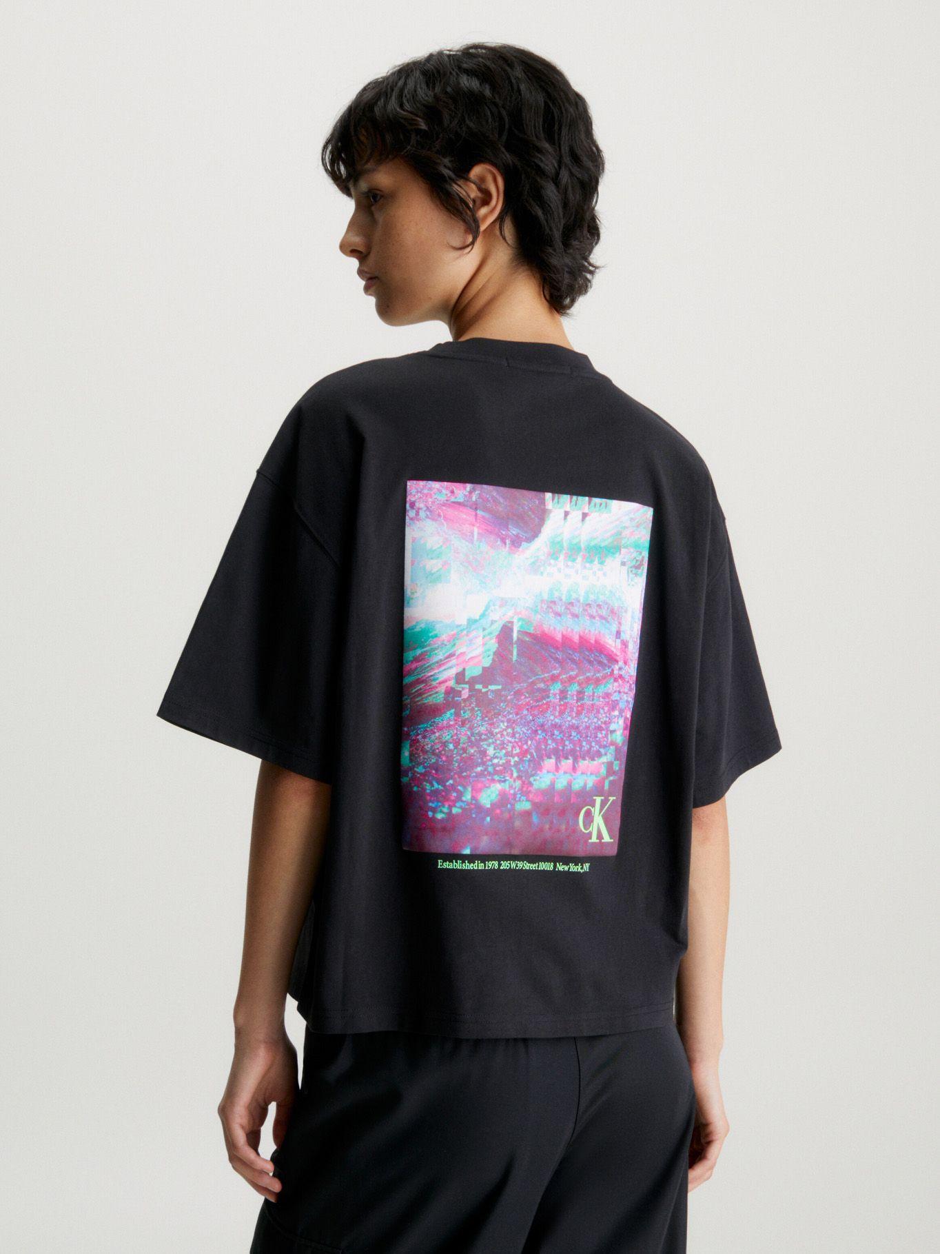 Polera Hyper Real Landscape Negro-2