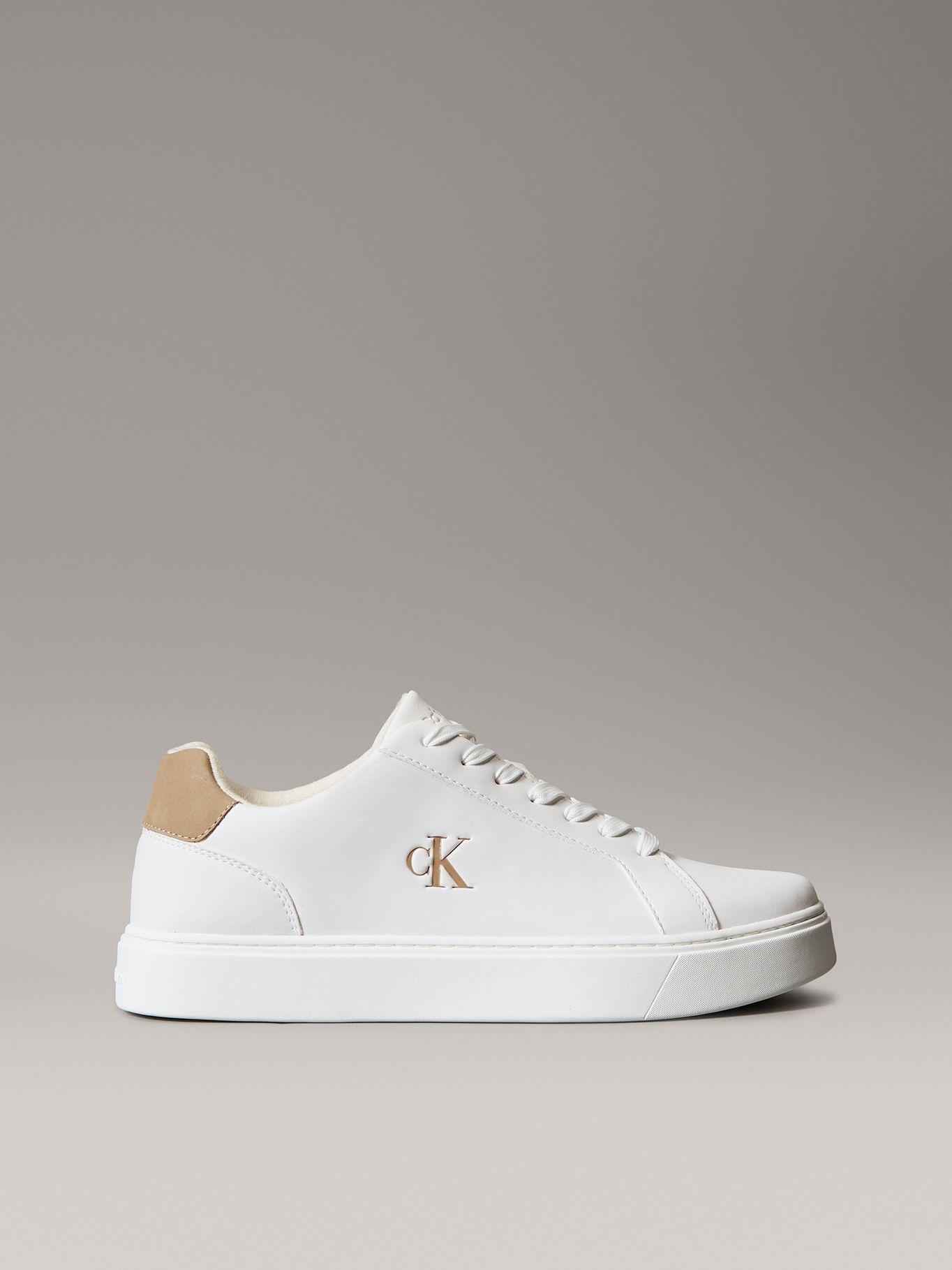 Zapatillas con Suela Gruesa Blanco Calvin Klein-4