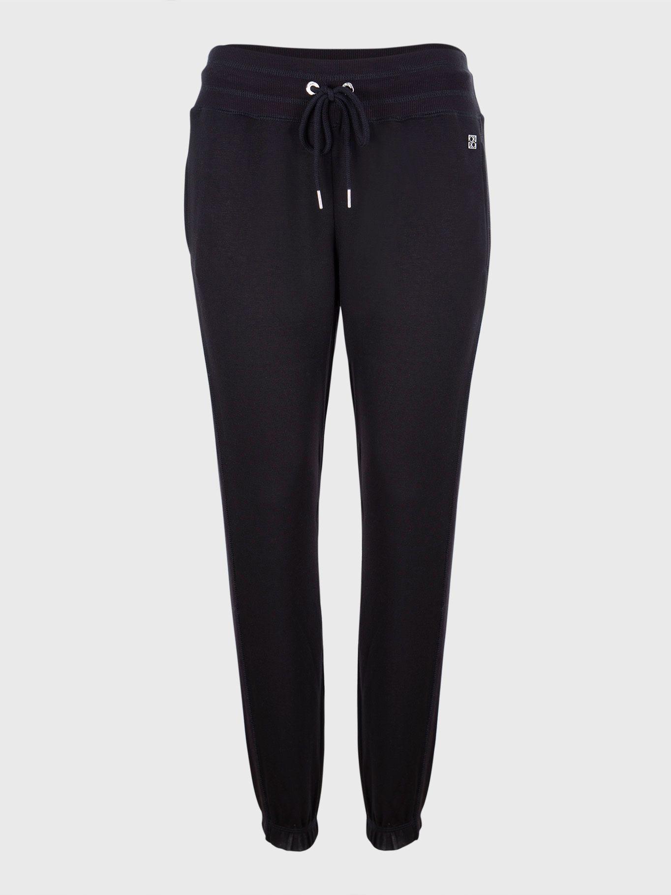 Jogger Terry Drawstring Negro Calvin Klein-0