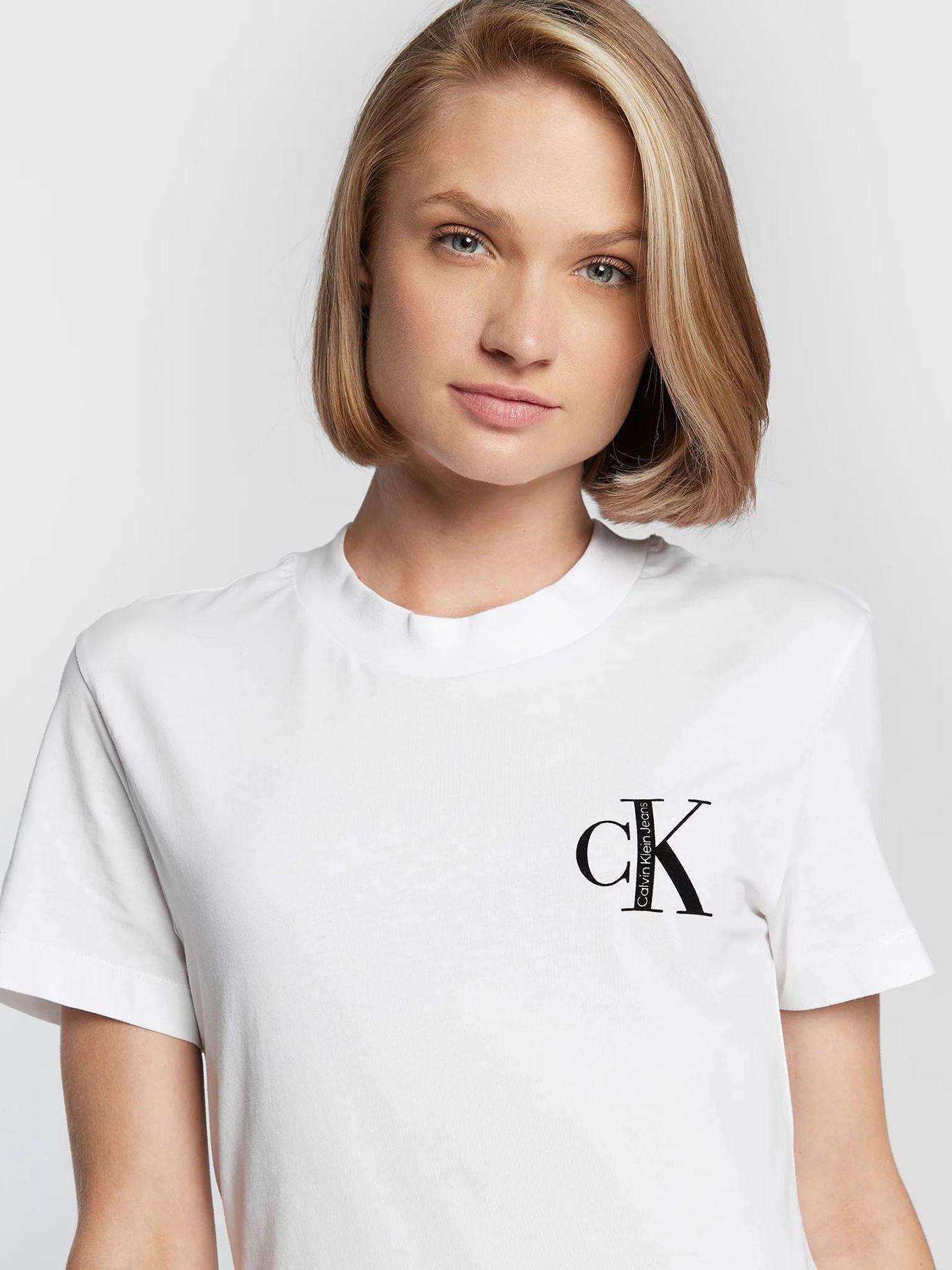 Polera Ck Institutional Blanco Calvin Klein-3