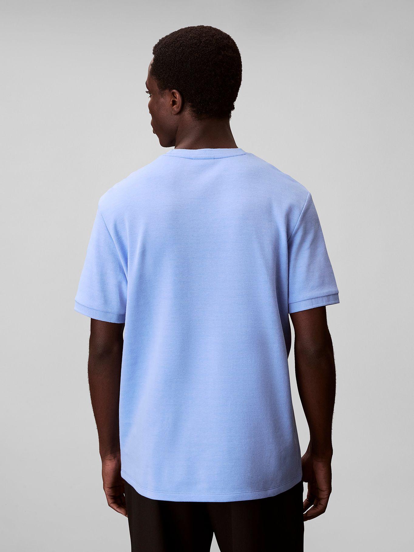 Polera de Rayas Sutiles Celeste Calvin Klein-2