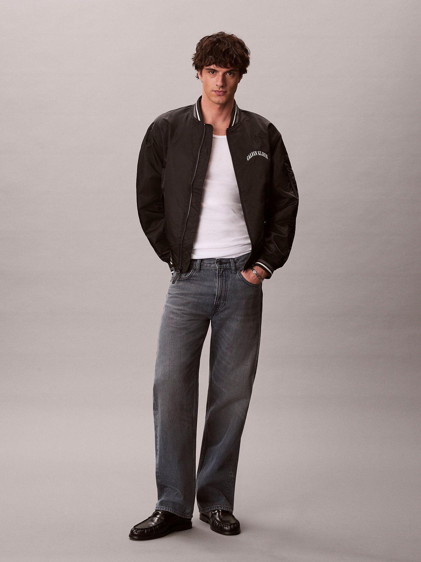 Chaqueta Bomber Heritage Classic Negro Calvin Klein-1