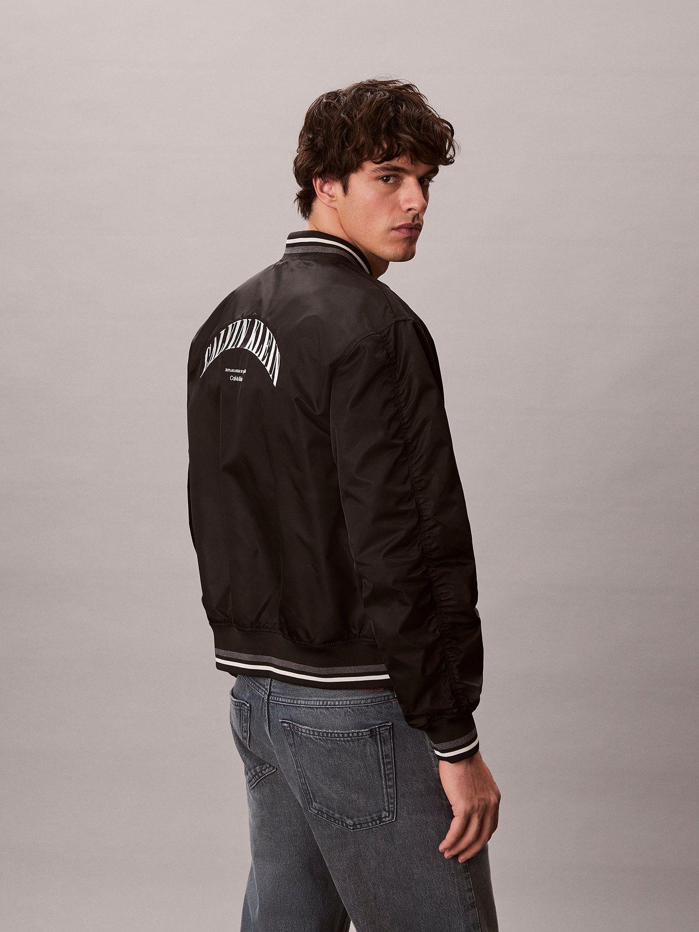 Chaqueta Bomber Heritage Classic Negro Calvin Klein-2