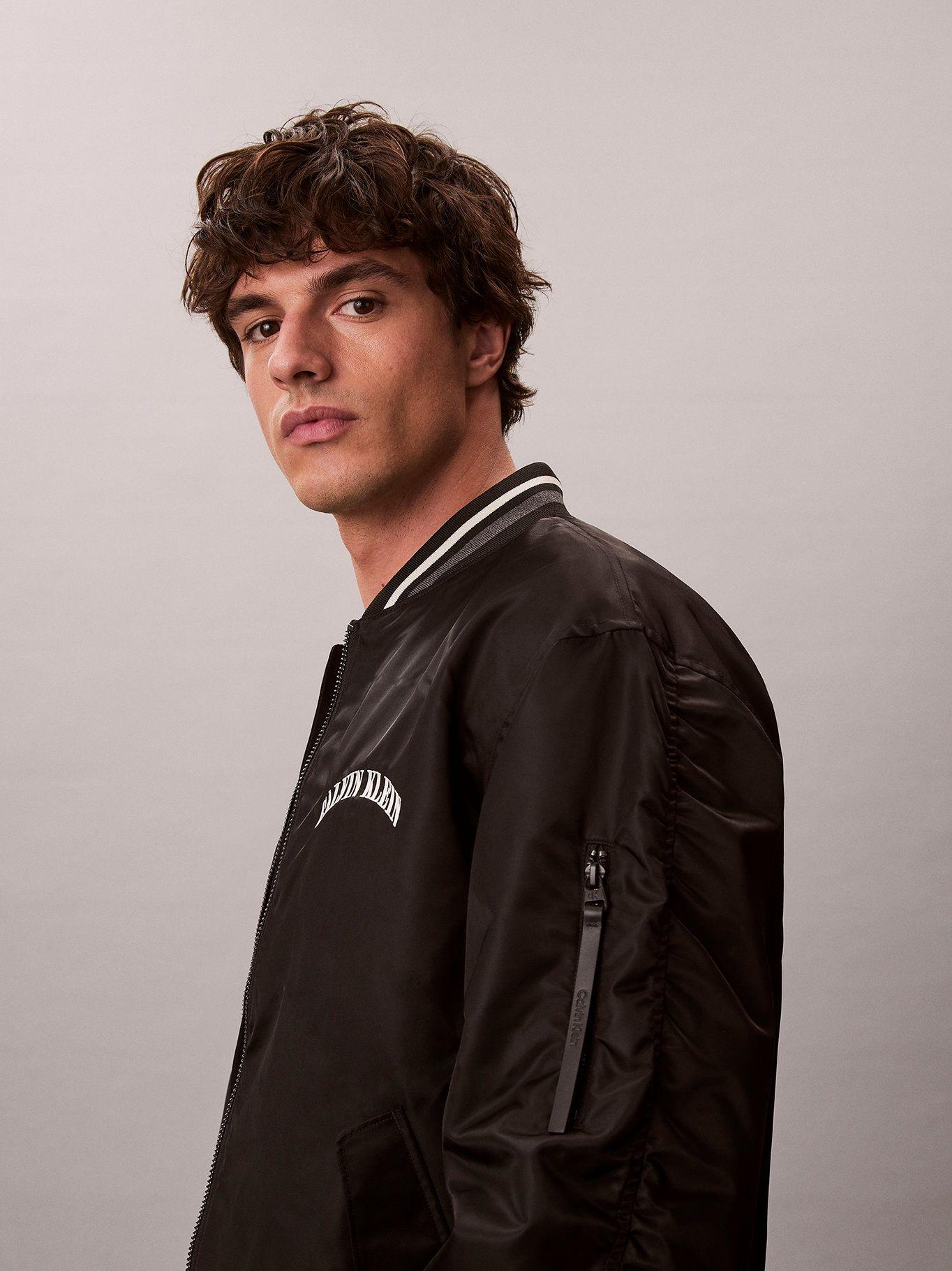 Chaqueta Bomber Heritage Classic Negro Calvin Klein-4
