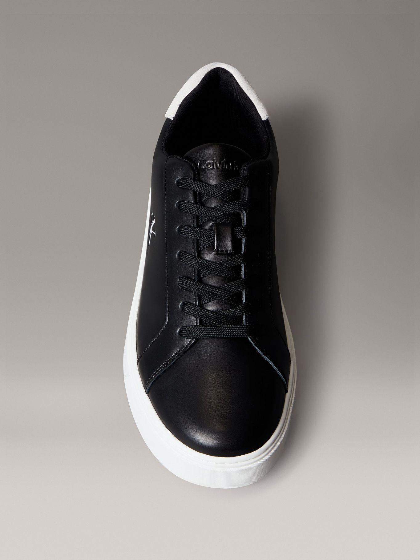 Zapatilla Classic en Cuero Negro Calvin Klein-2