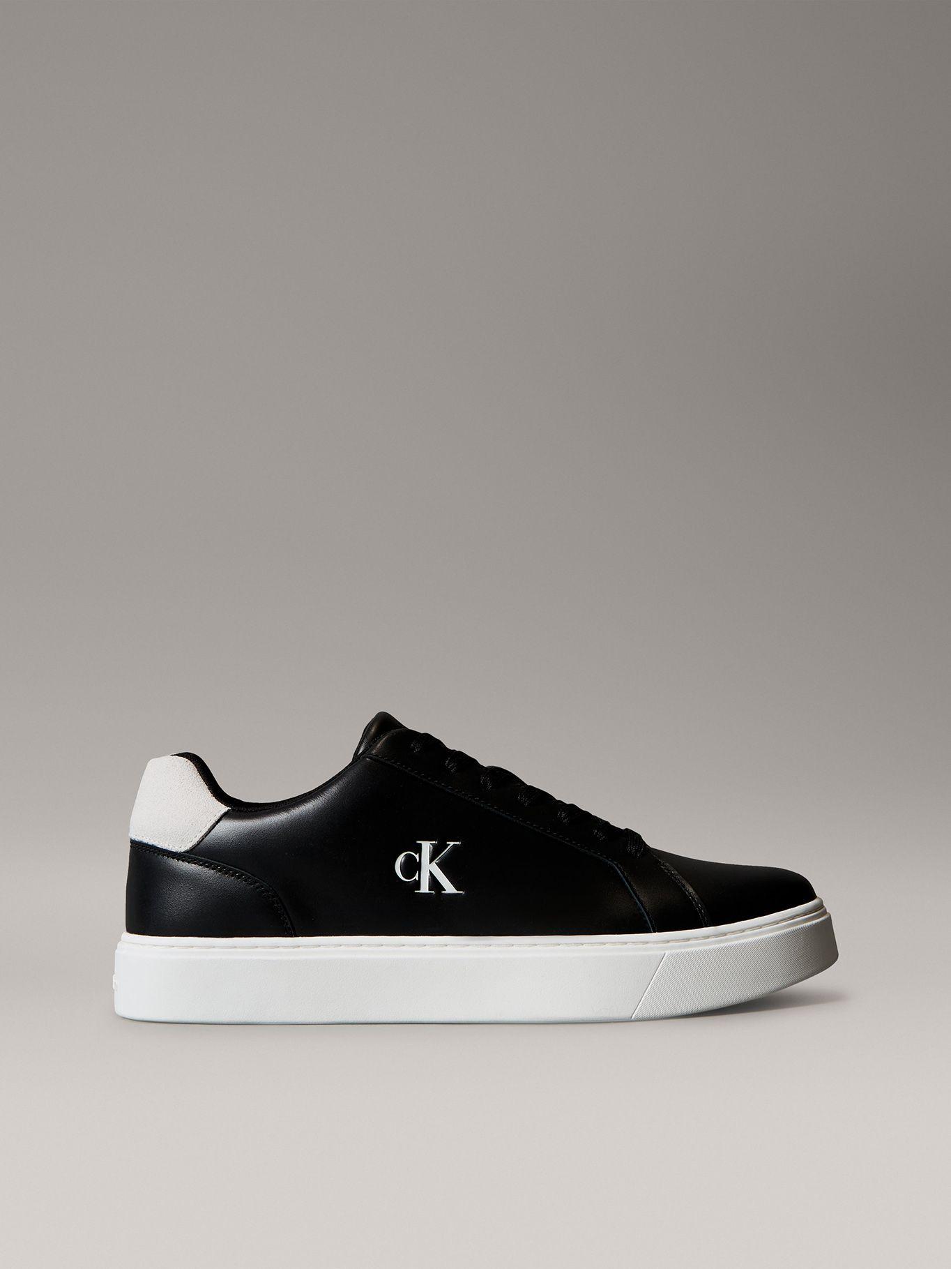 Zapatilla Classic en Cuero Negro Calvin Klein-4