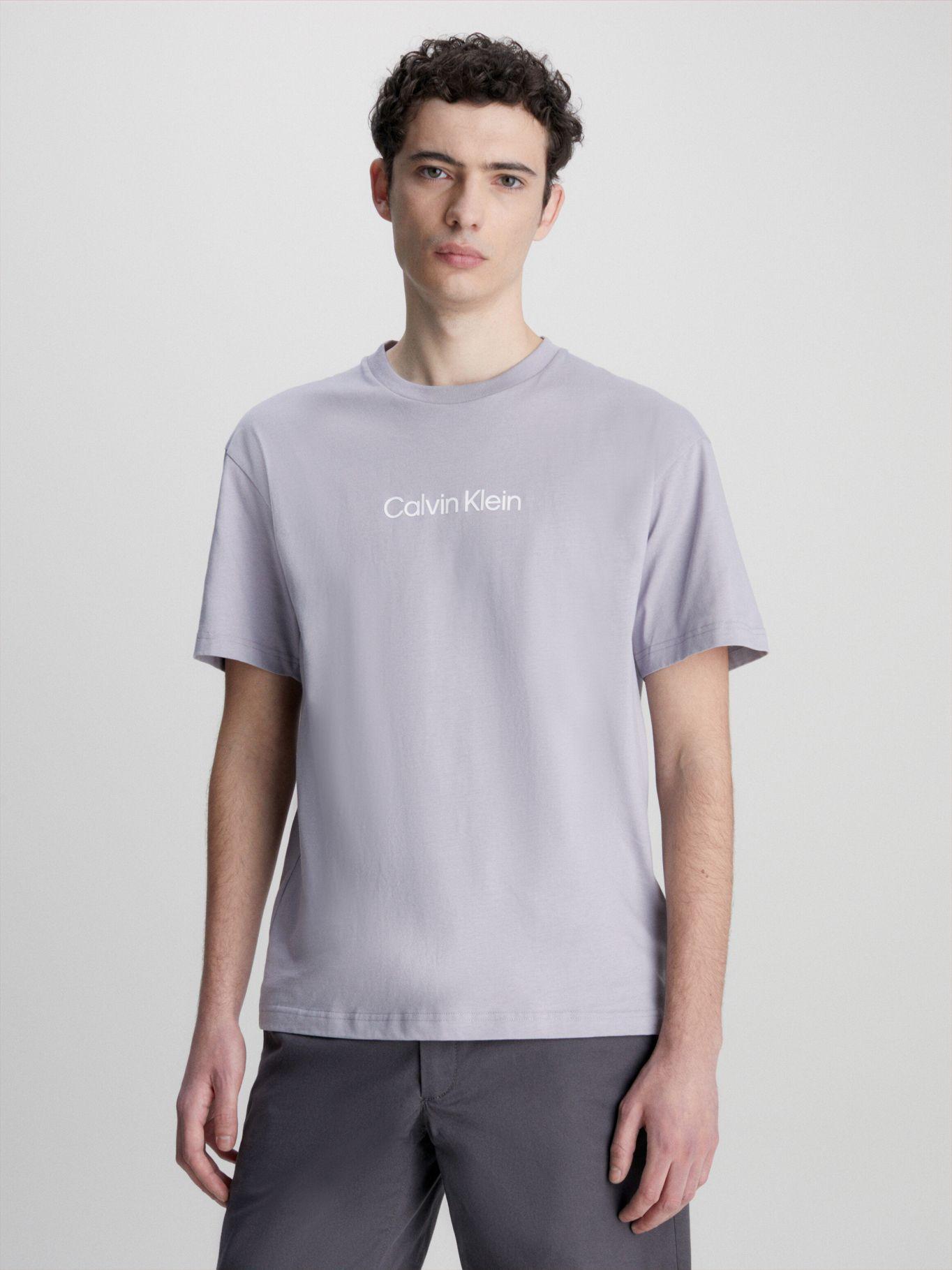 Polera Hero Logo Comfort  Gris Calvin Klein-0