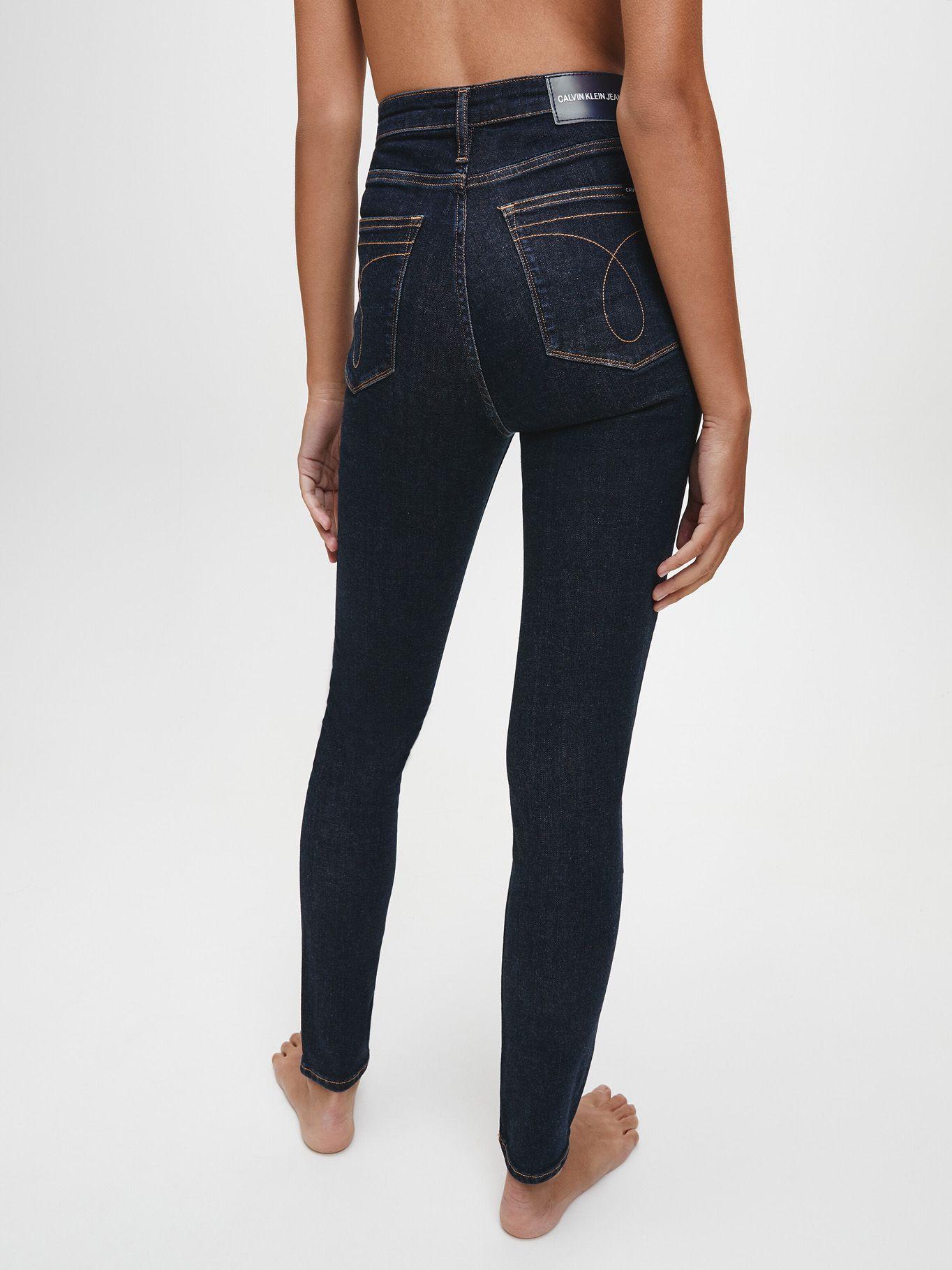 Jeans Ckj 010: High Rise Skinny Azul Calvin Klein-1