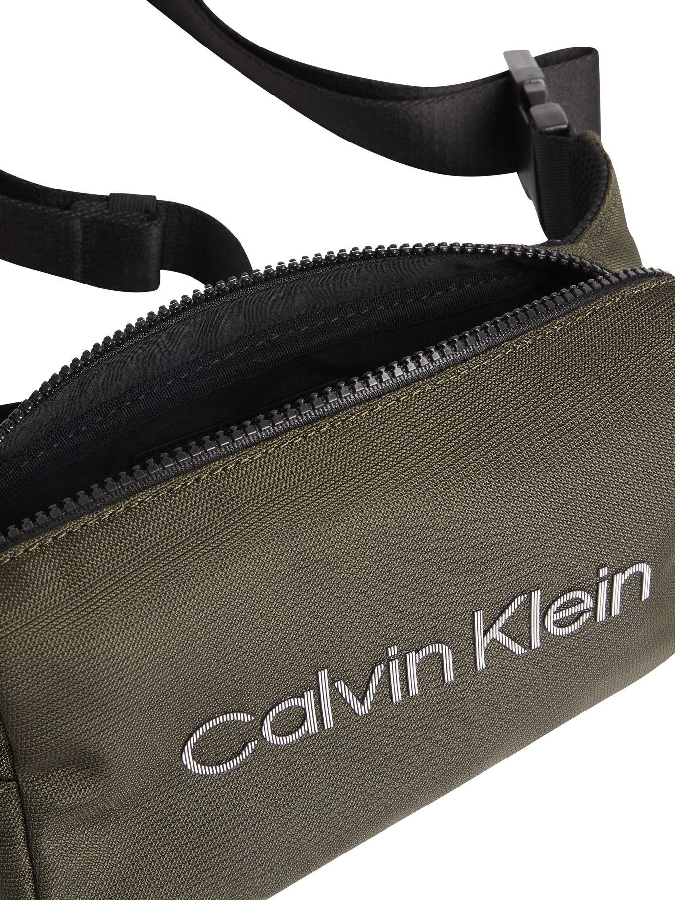 Riñonera con logo Verde Calvin Klein-2