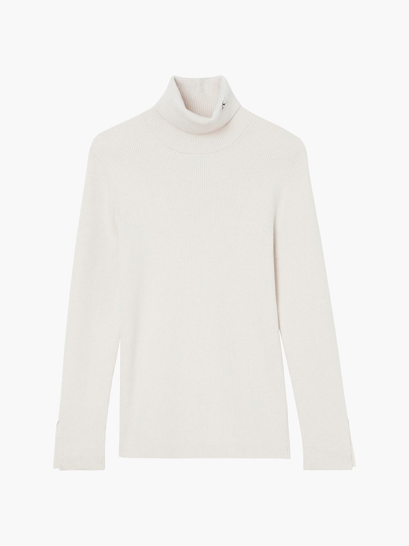 Suéter Ck Tight Roll Neck Blanco Calvin Klein-4