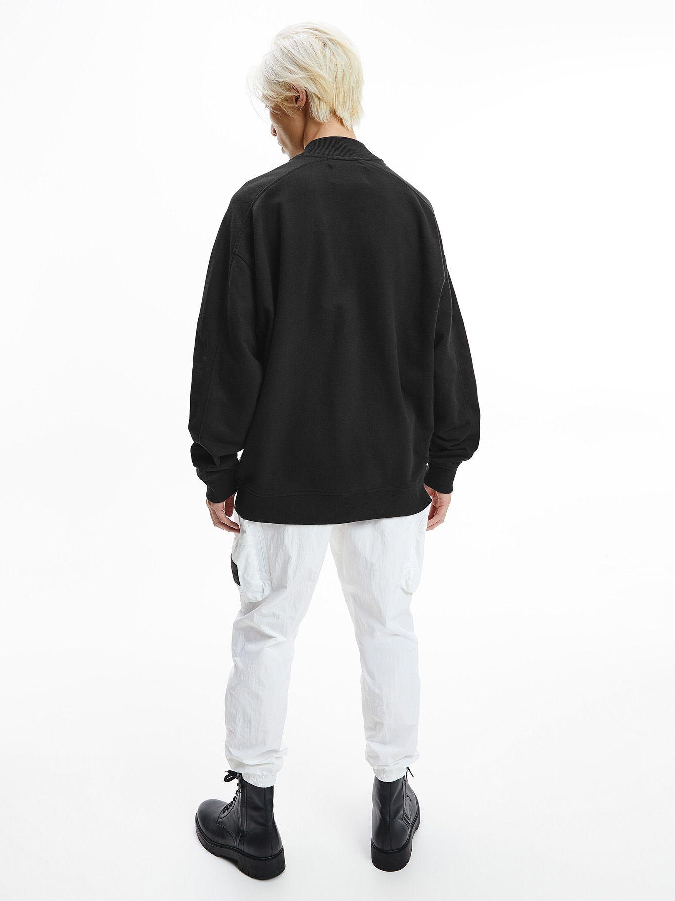 Polerón Micro Branding Negro Calvin Klein-2