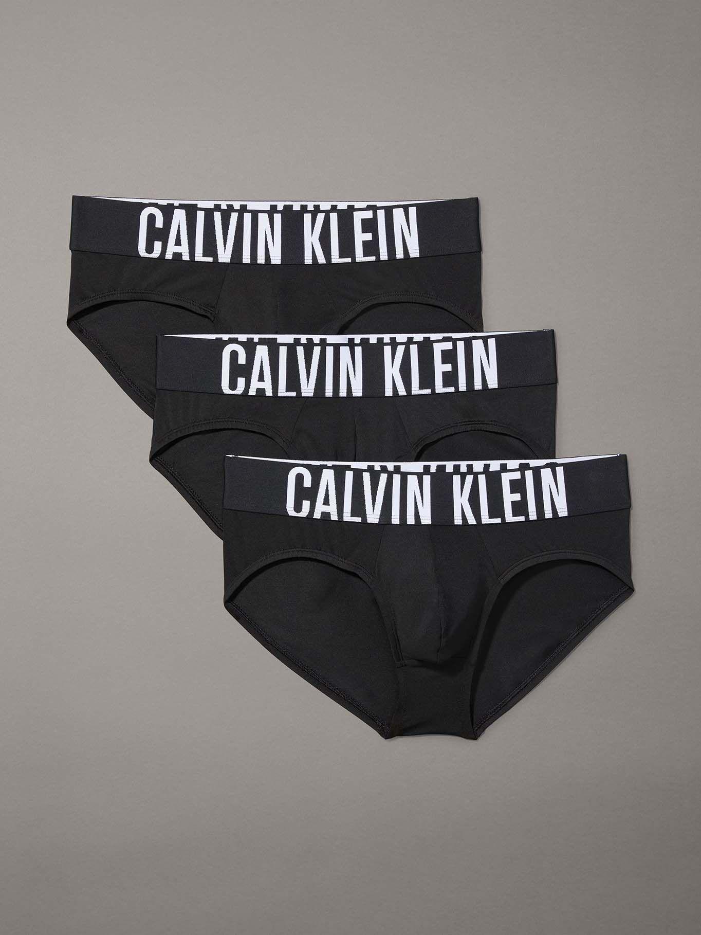 Pack 3 Slips Intense Power 001 Negro Calvin Klein-0